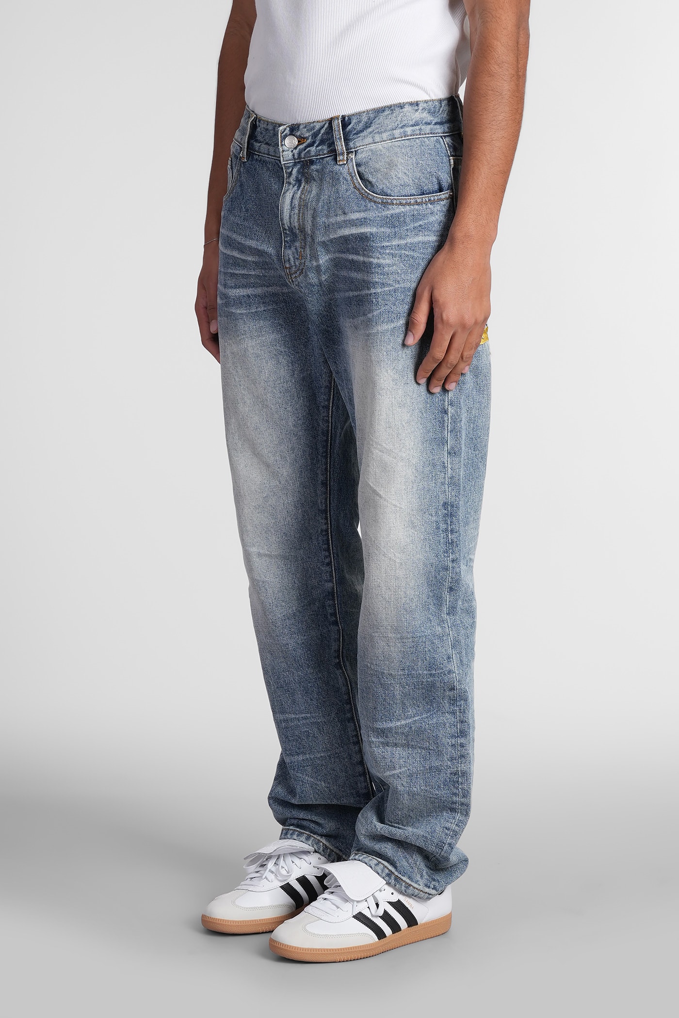 Billionaire Boys Club Jeans In Blue Cotton In Blue