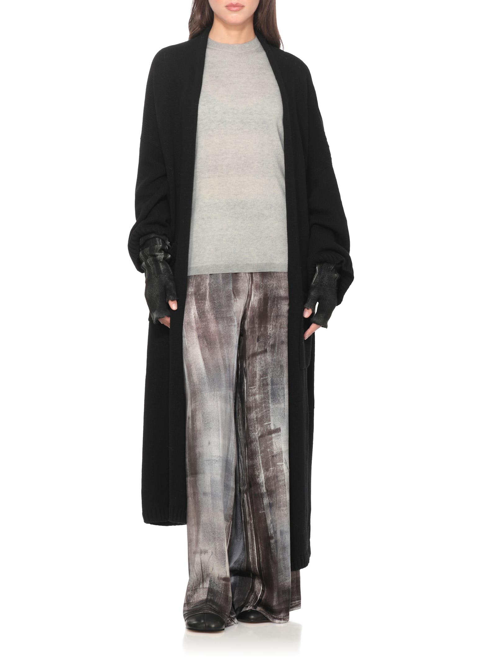 Avant Toi Cashmere And Wool Sweater In Gray