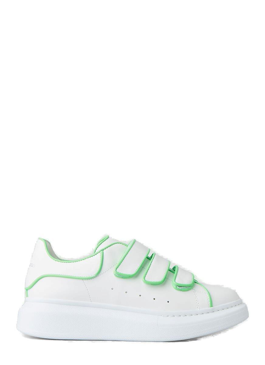 Alexander Mcqueen Oversized Triple-strap Sneakers In White
