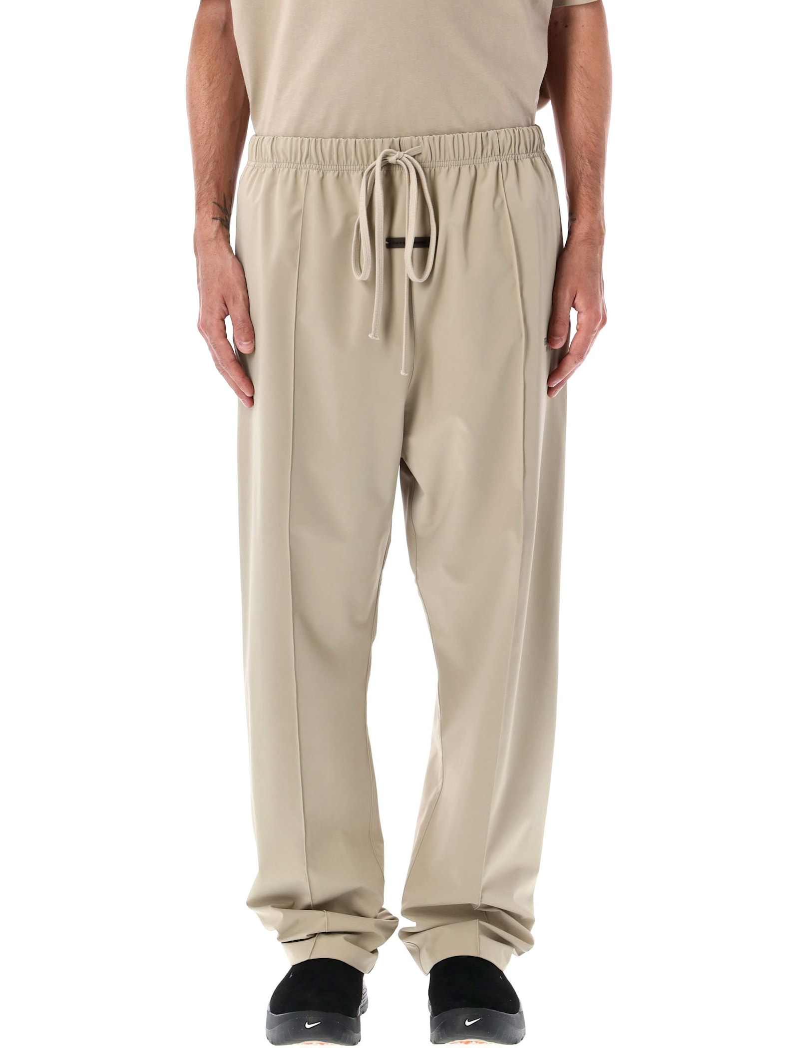 Fear Of God Sporty Nylon Relaxed Fit Track Pant In Neutral