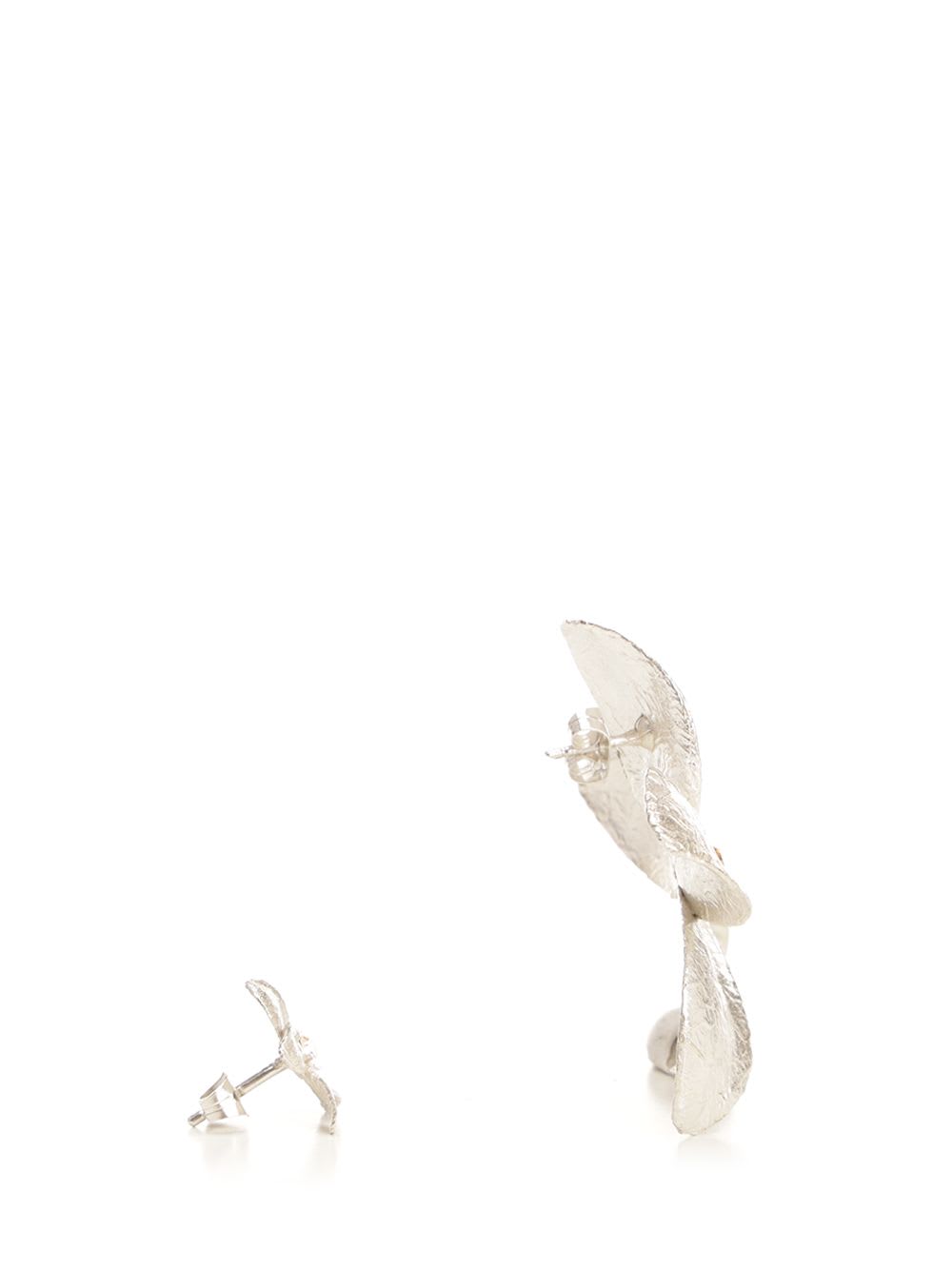 FORTE FORTE FRANGIPANI-SHAPED EARRINGS 
