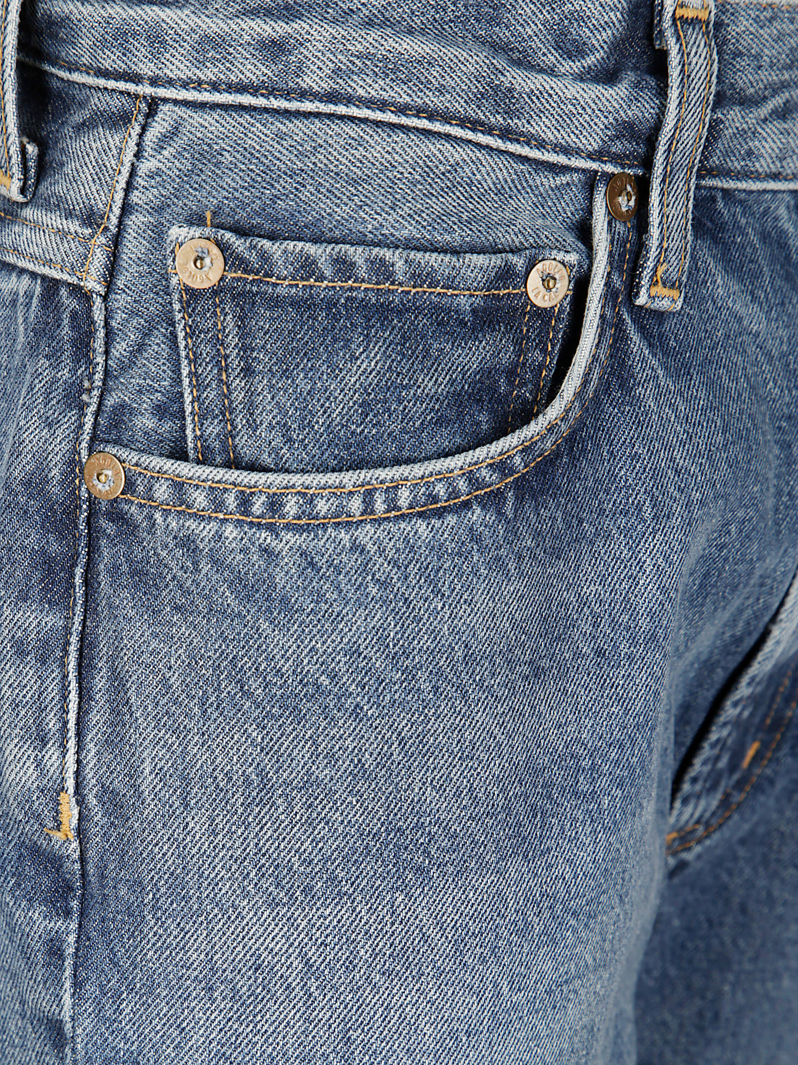 Agolde Flared Five-pocket Jeans With Zip Closure In Blue