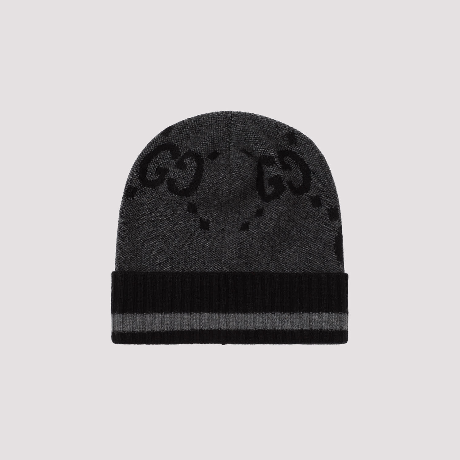 Shop Gucci Cashmere Hat In Flanner Black