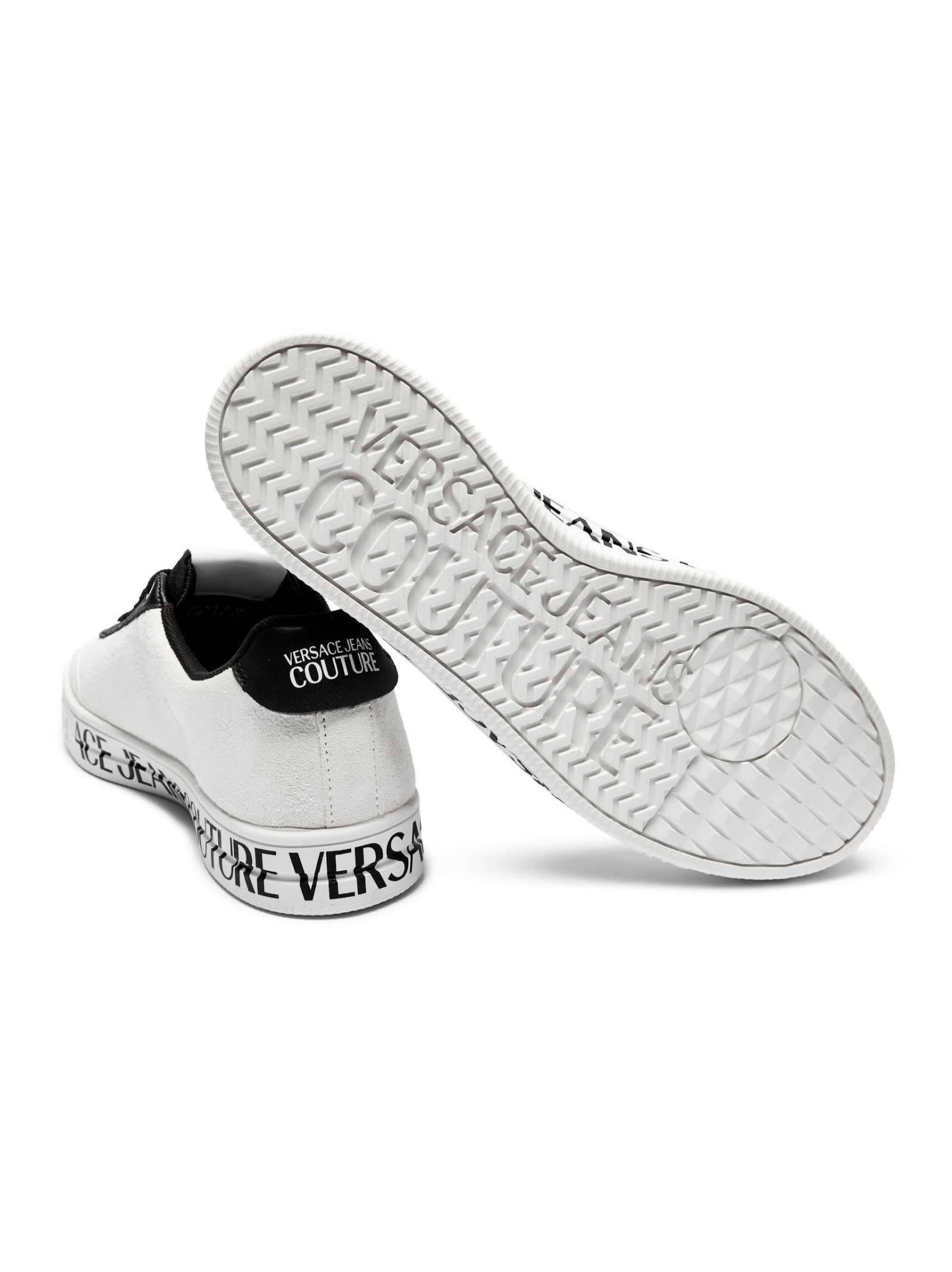 Versace Jeans Couture Fondo Court 88 Dis Sneakers. Sk6 In White