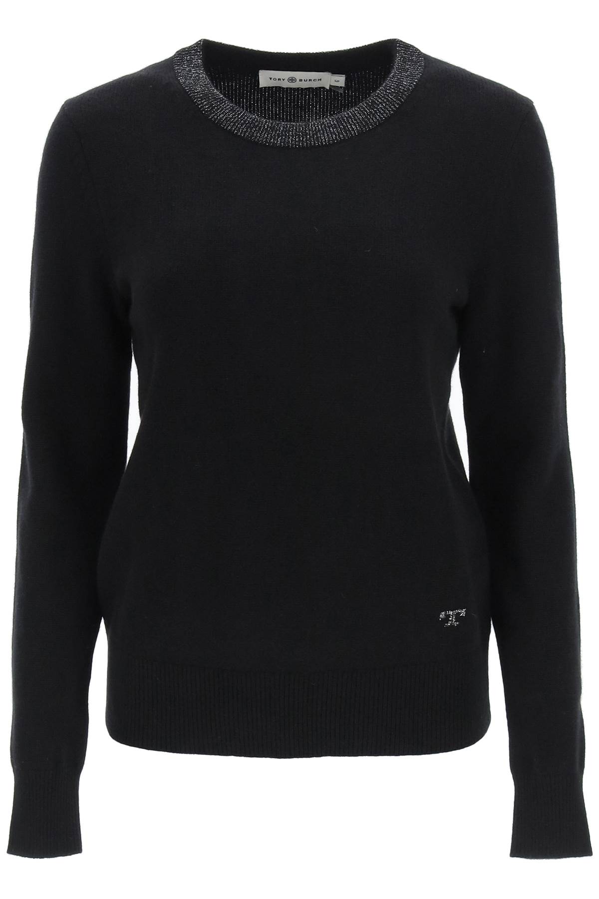 Tory Burch Cashmere Sweater With Lurex