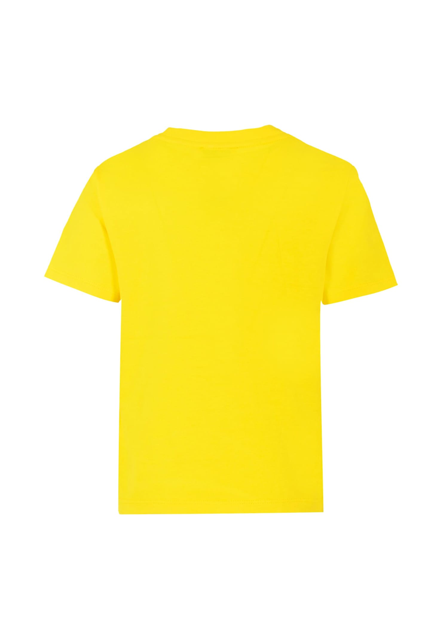 Kenzo Kids Elephant T-shirt In Yellow