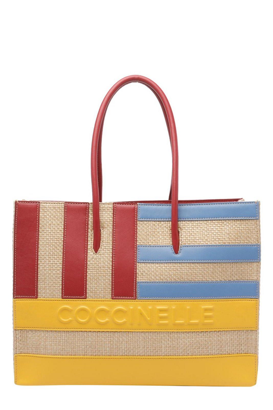 Logo Embossed Tote Bag