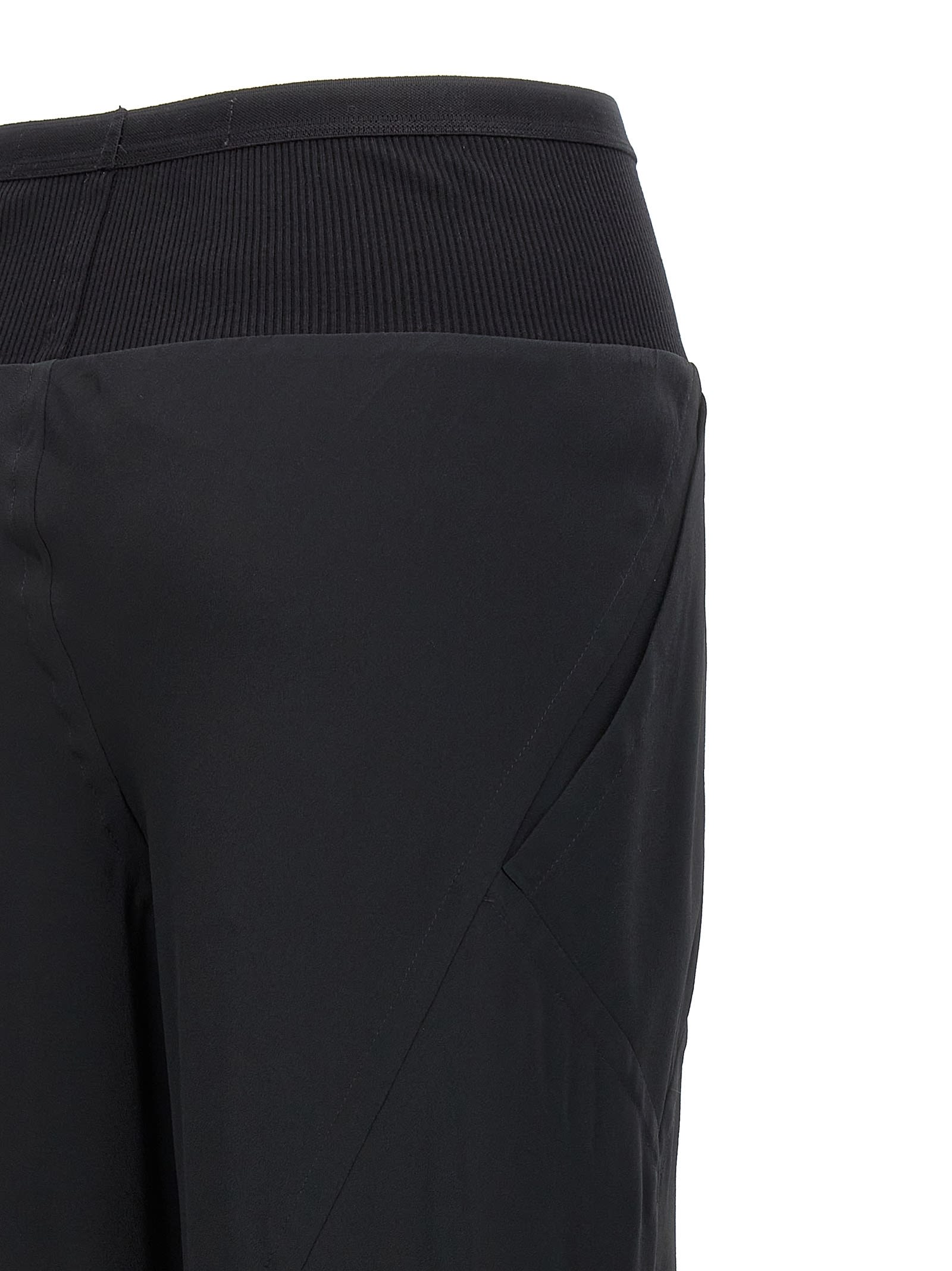 Shop Rick Owens Bias Pants In Black