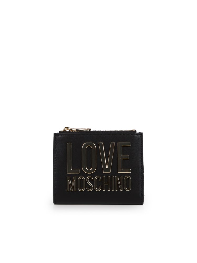 Love Moschino Eco-leather Wallet With Clip
