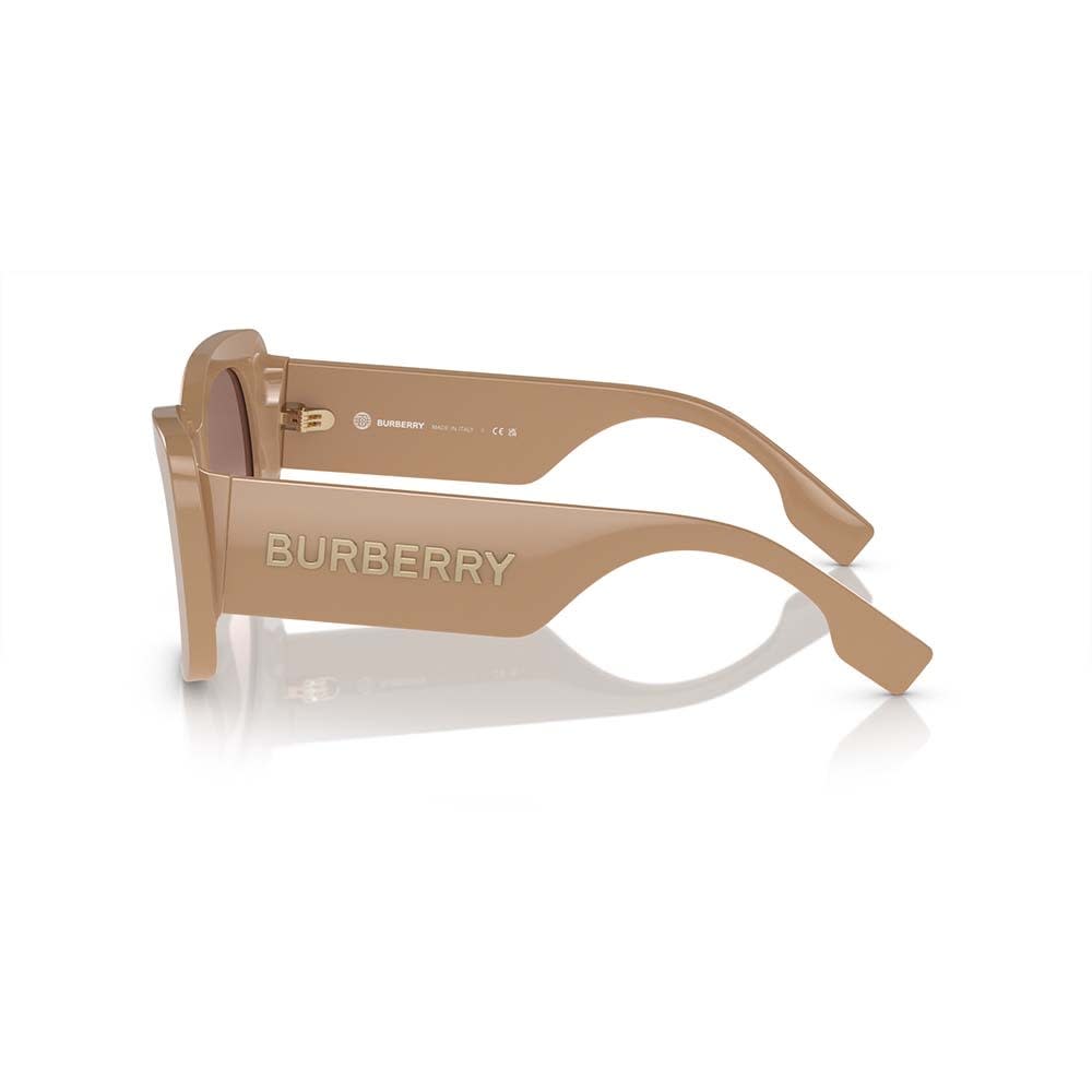 Burberry Eyewear Sunglasses In Beige/rosa Sfumato