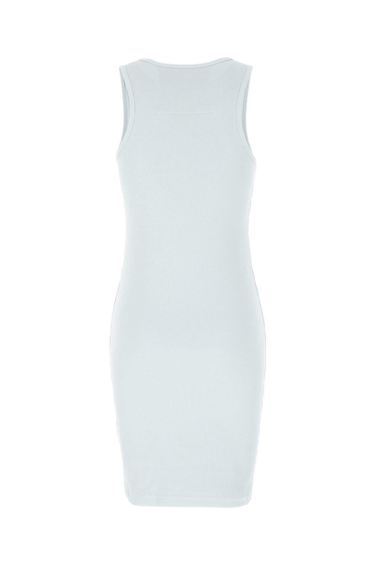 Shop Givenchy Light Blue Stretch Cotton Dress In Sky Blue