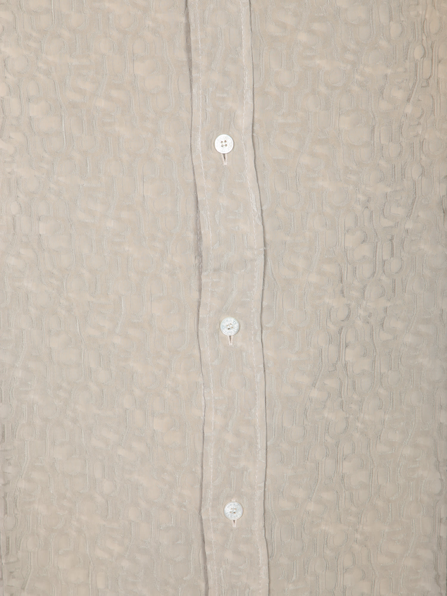 Acne Studios Short-sleeve Viscose Shirt With Classic Collar And Button-down Front