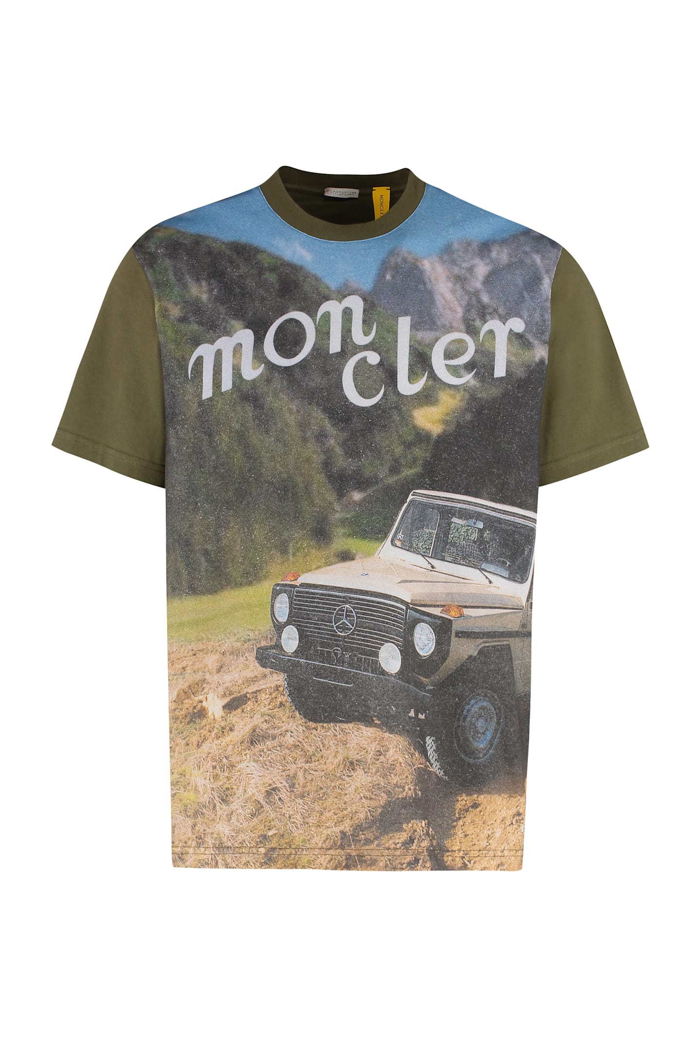 3 Moncler X Mercedes-benz By Nigo - Cotton Crew-neck T-shirt