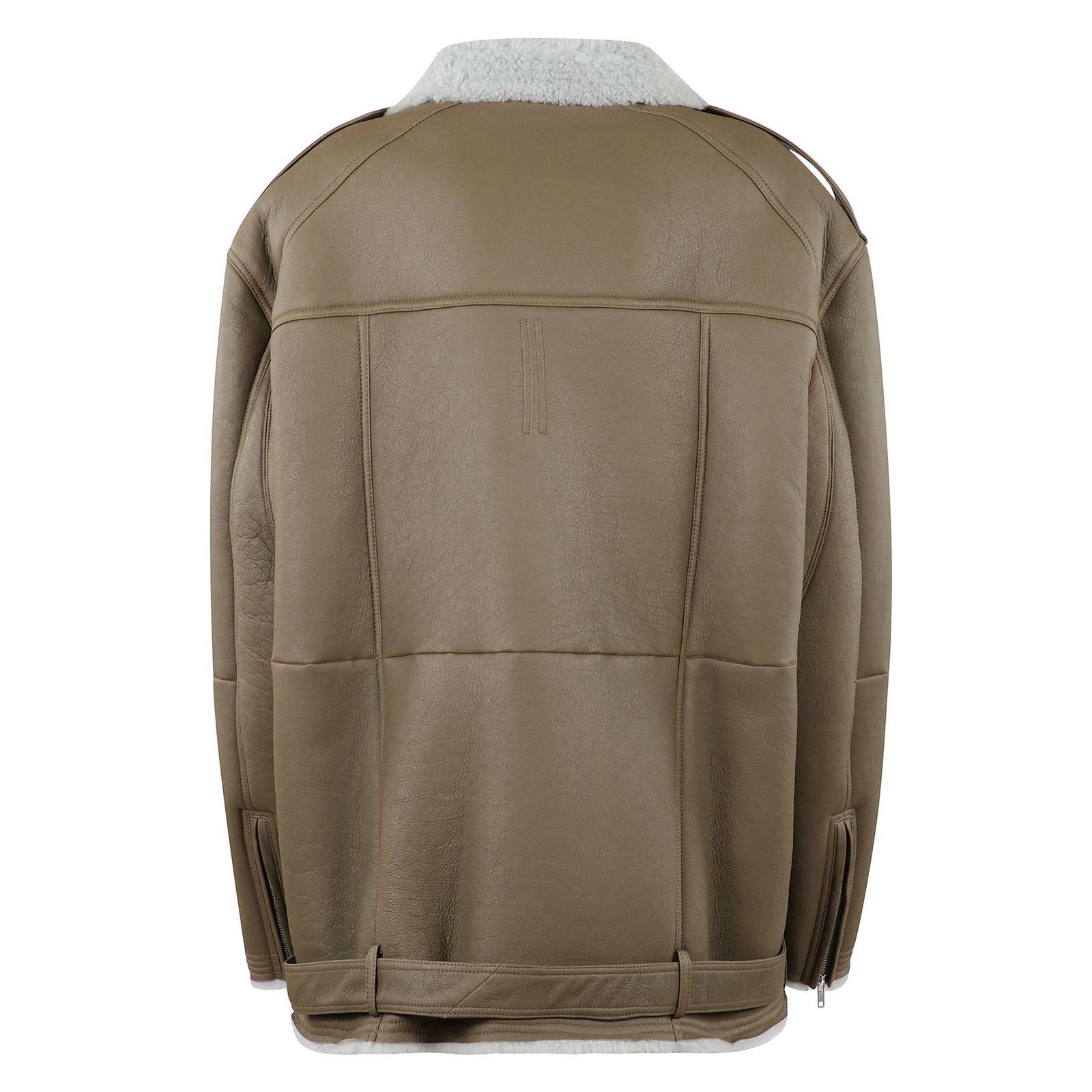 RICK OWENS JUMBO LUKE STOOGES ZIPPED JACKET 