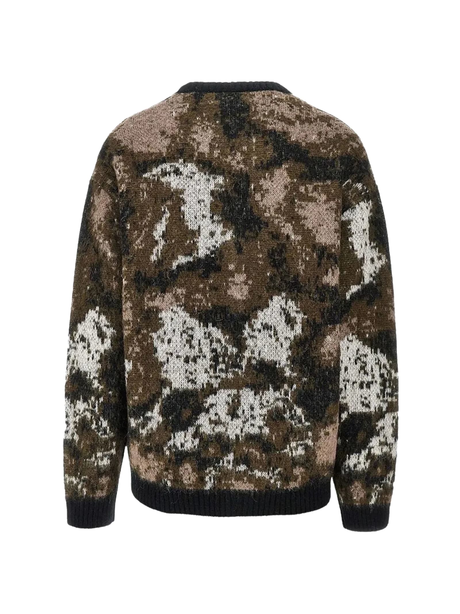 Carhartt Cardigan Merton Wild Dog Jacquard In Multi
