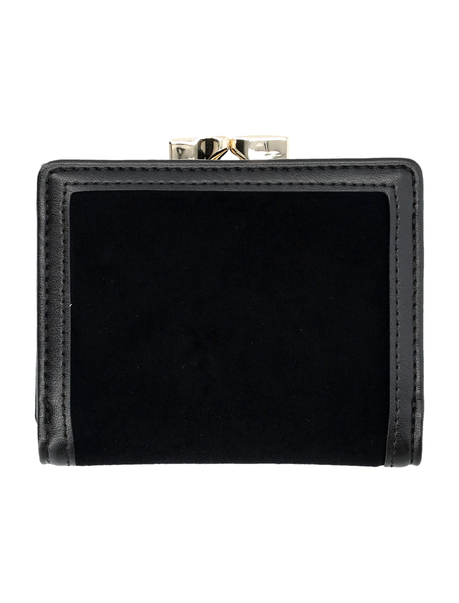 Shop Vivienne Westwood Small Frame Wallet In Black