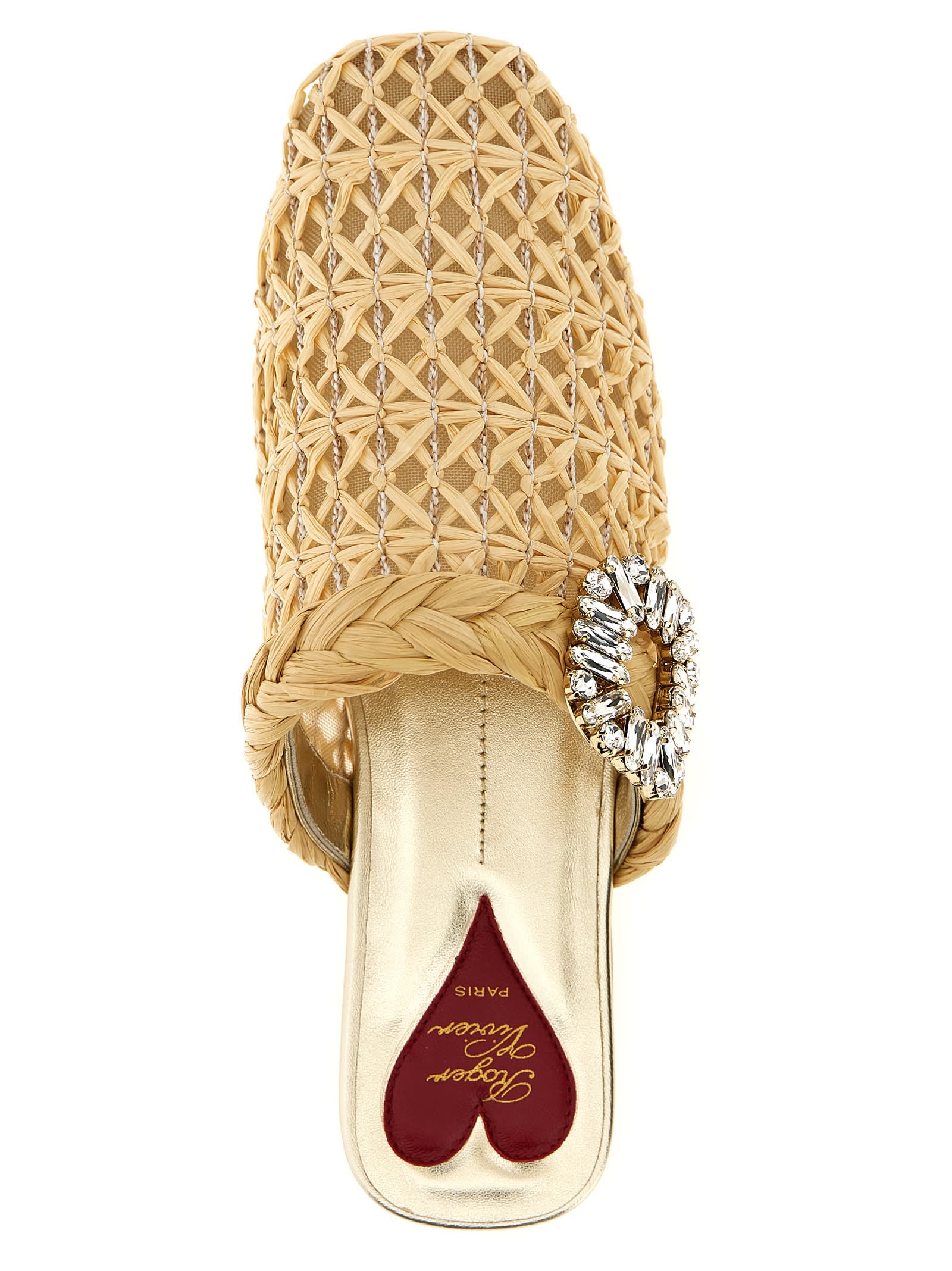 ROGER VIVIER BAB VIV MULES