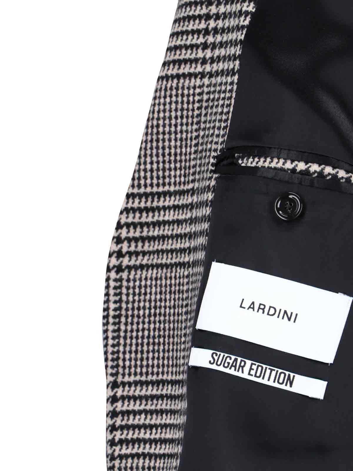 Shop Lardini Single-breasted Midi Coat In Black