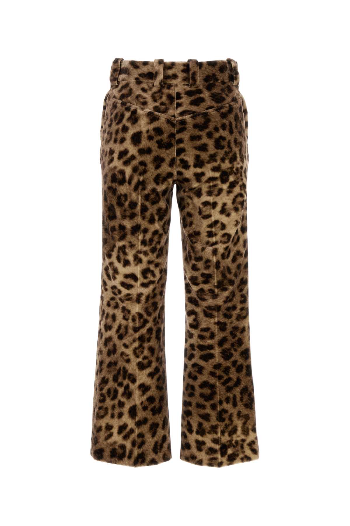 CHLOÉ PRINTED VELVET PANT