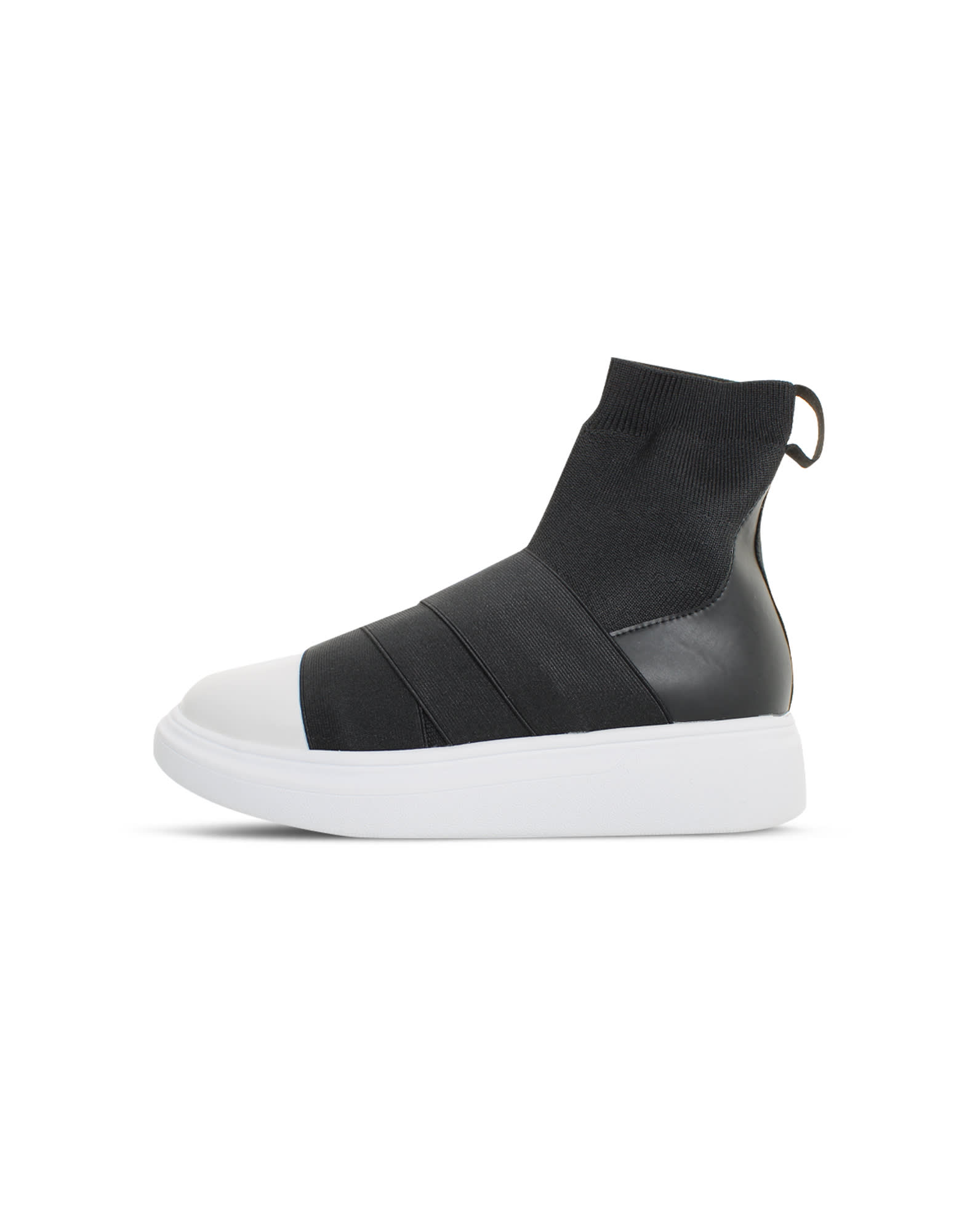Shop Fessura Edge Ankle In Black-white
