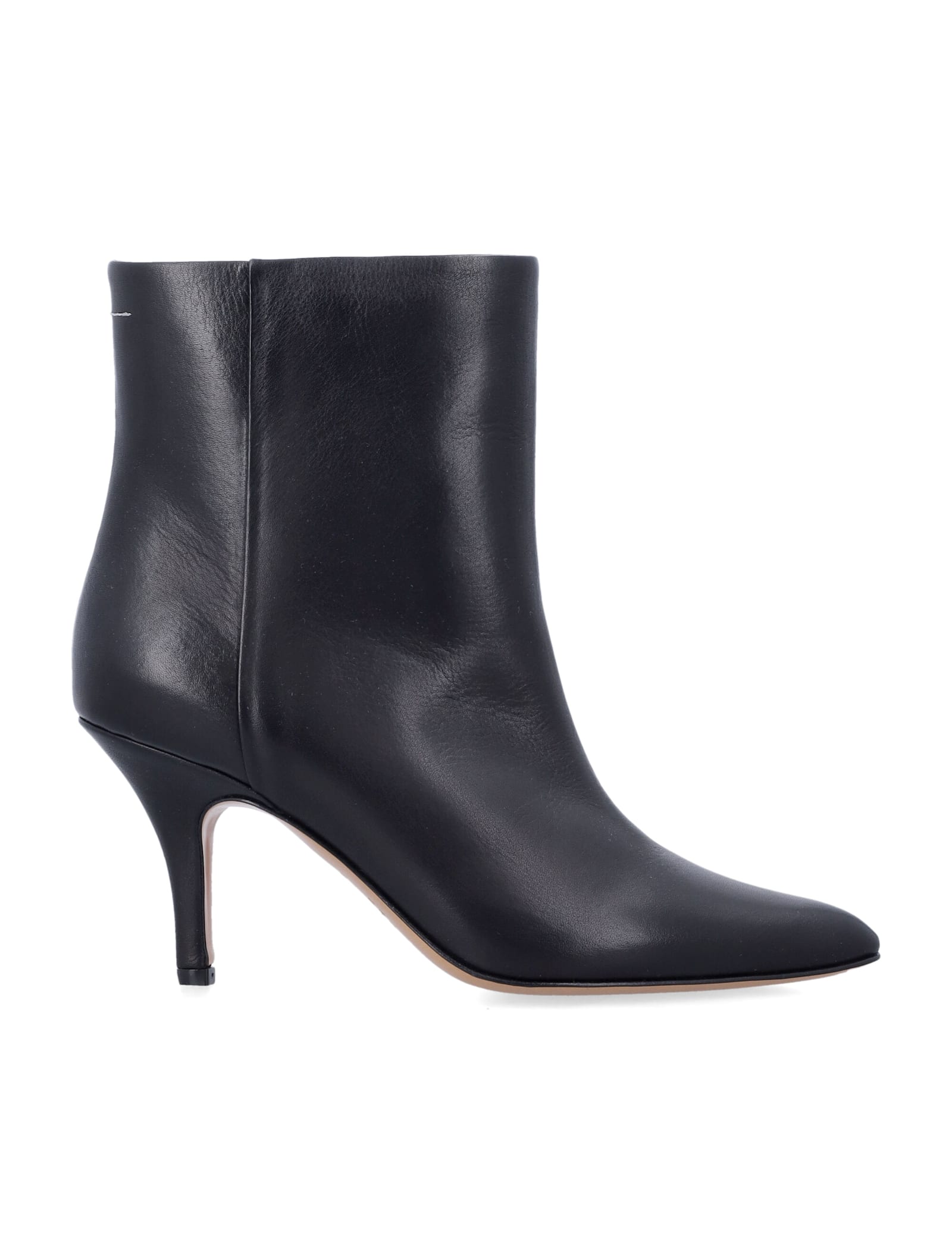 Mm6 Maison Margiela Architype Ankle Boots In Black