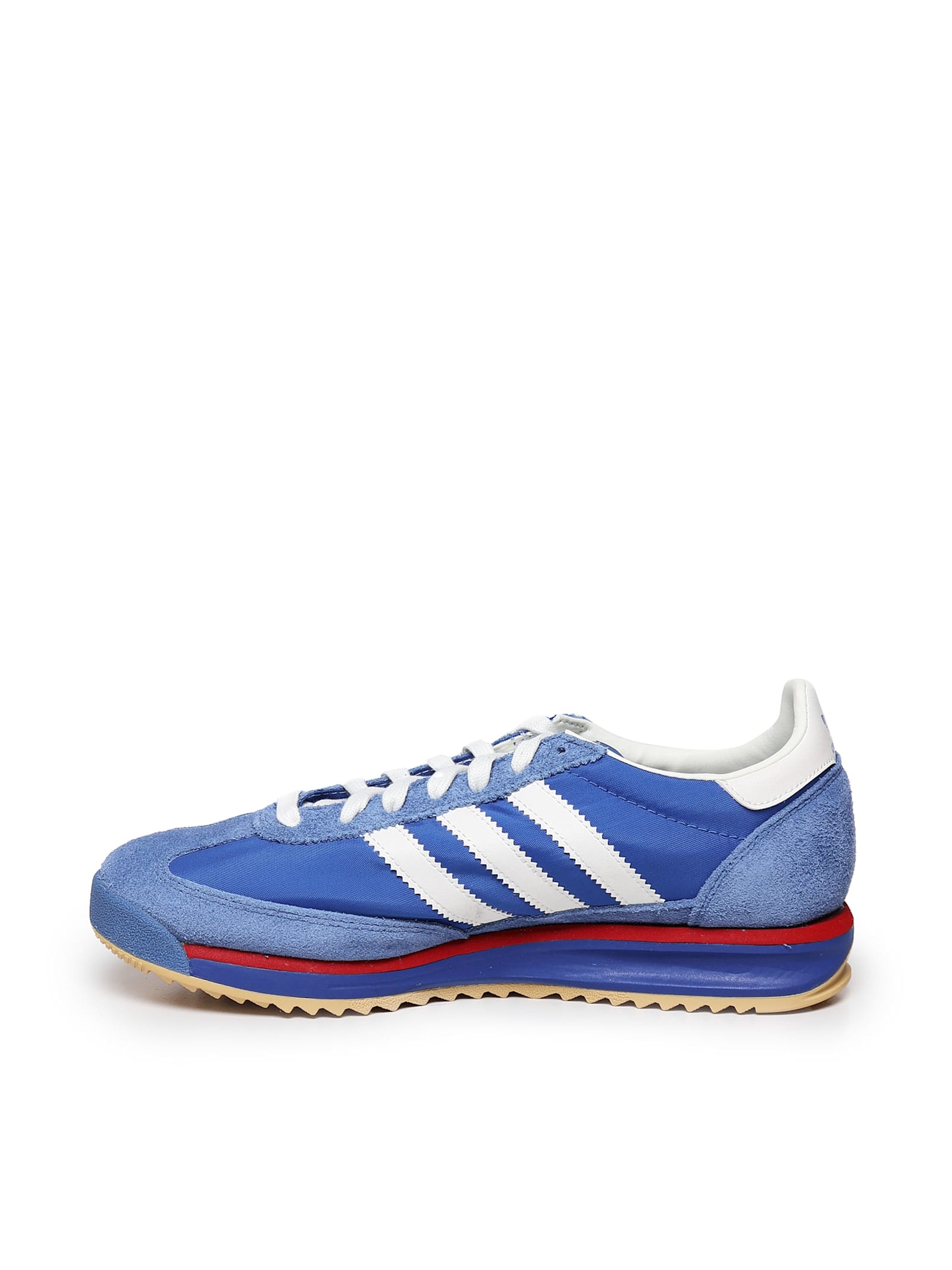 Adidas Originals Sl 72 Rs Sneakers In Blue Suede And Fabric In Blue