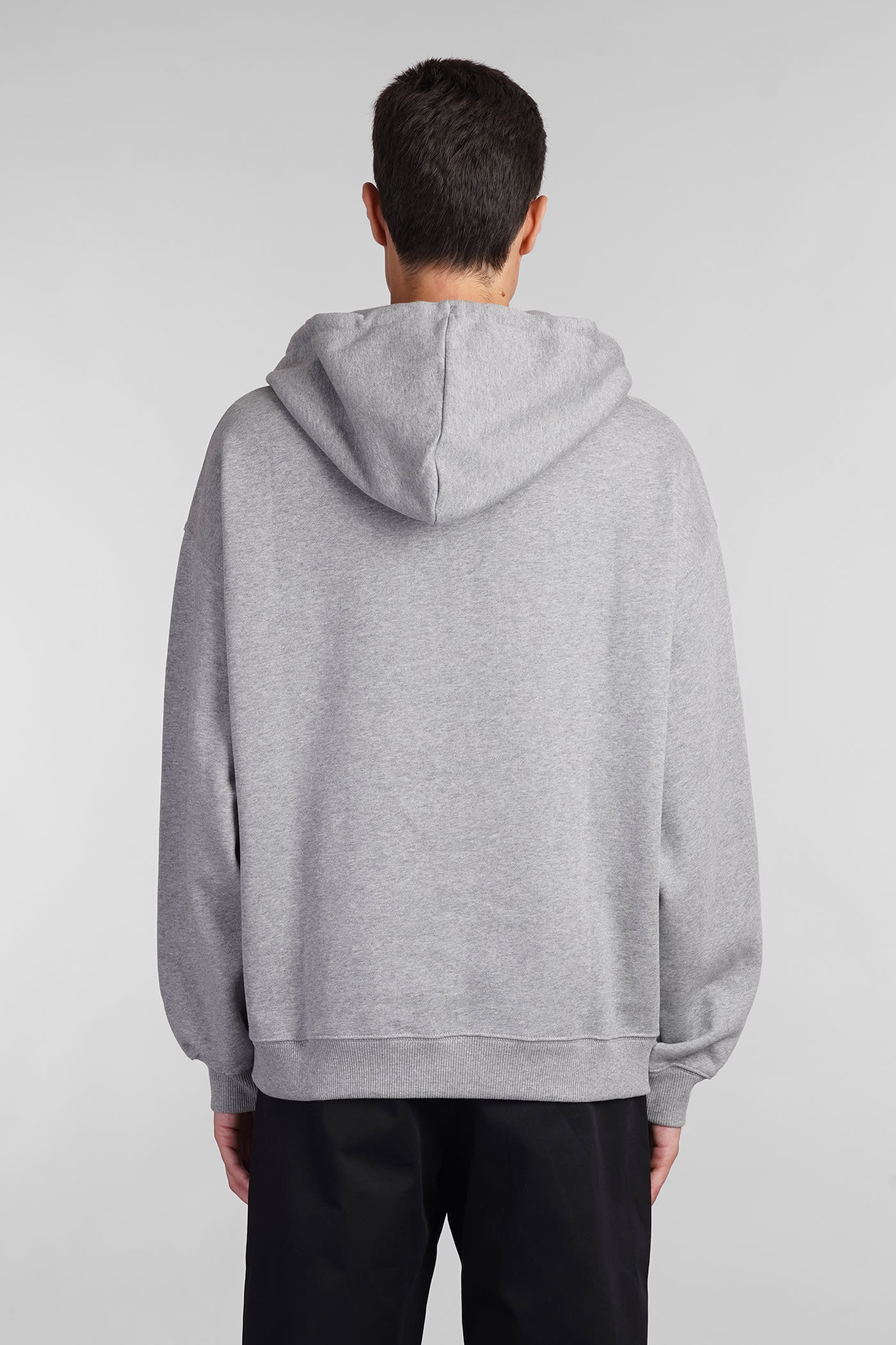 Shop Axel Arigato Sweatshirt In Grey Cotton