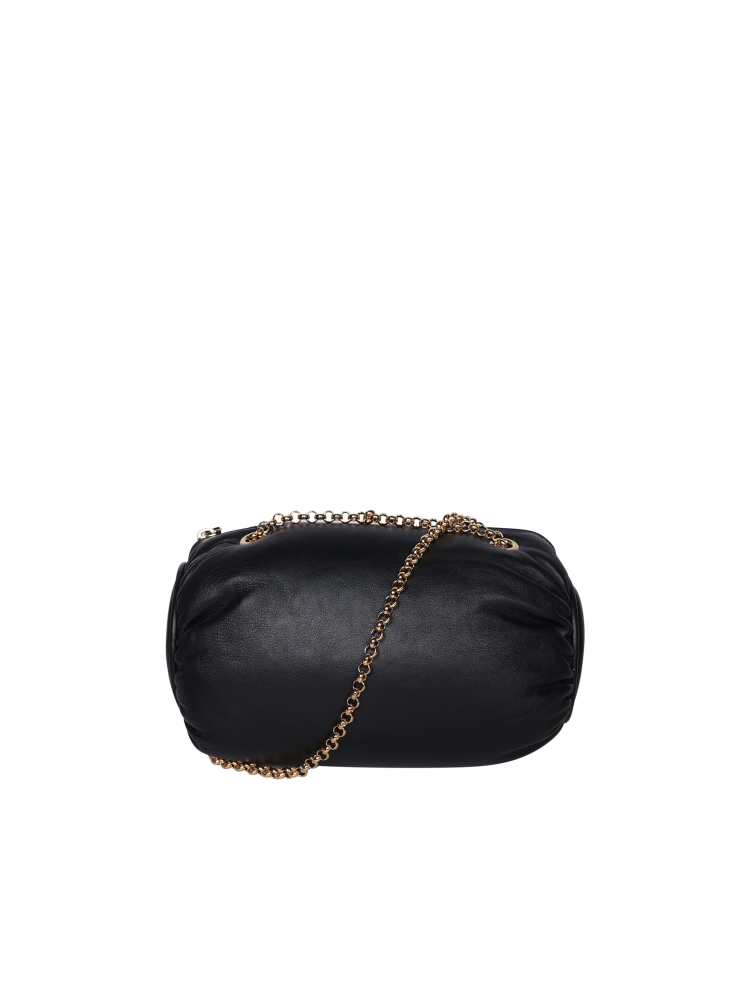 Pillow Chain-linked Shoulder Bag