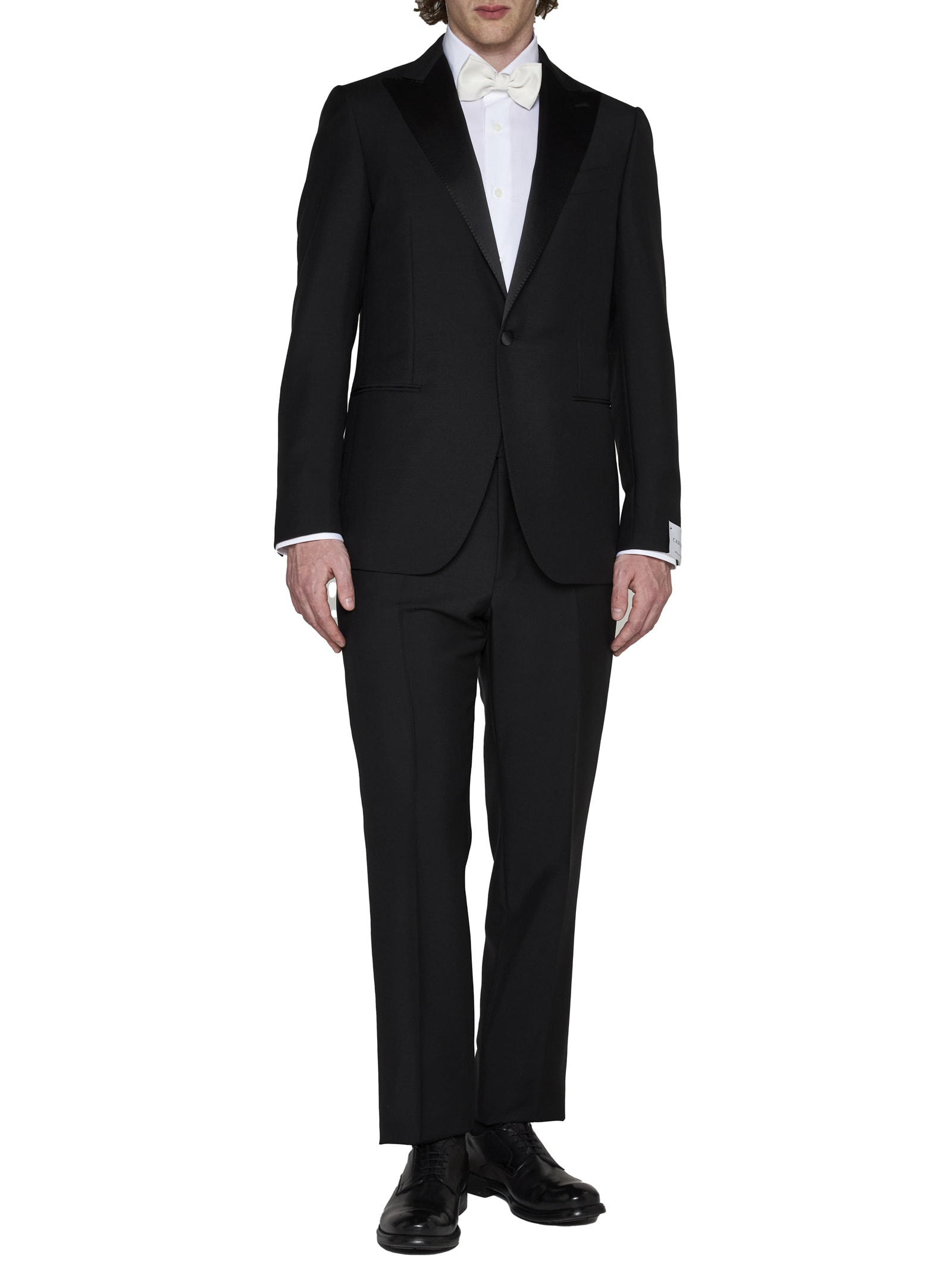 Shop Caruso Suit In Black