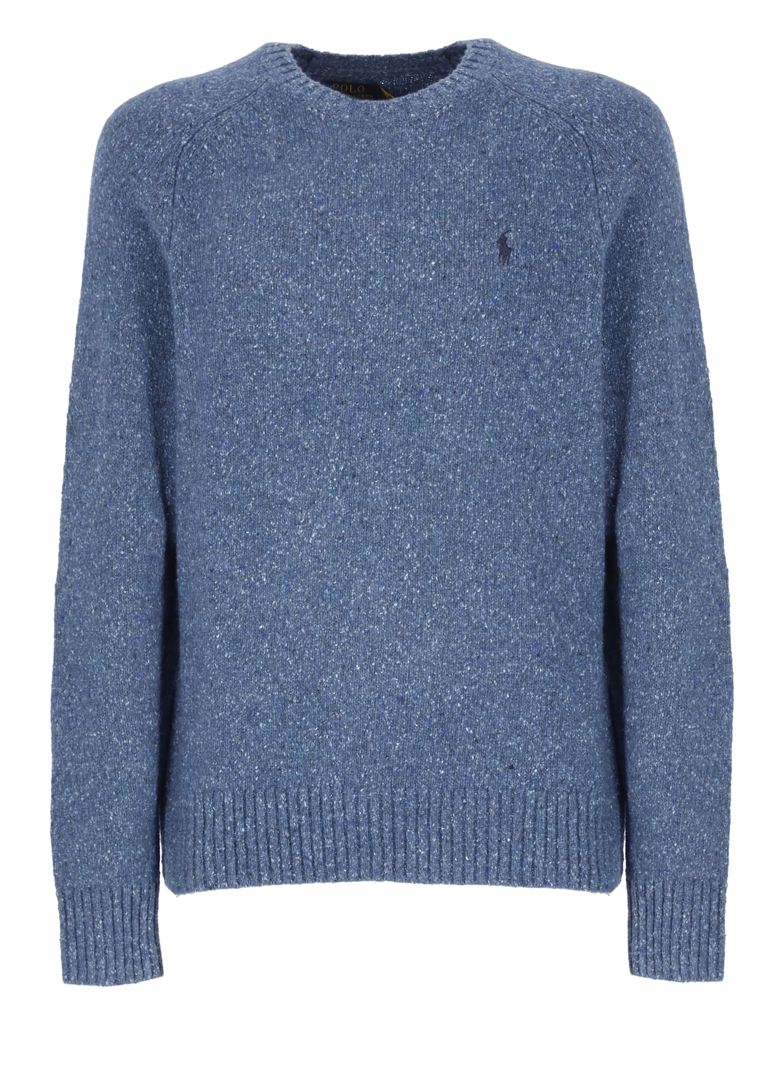 Shop Ralph Lauren Pony Sweater In Blue