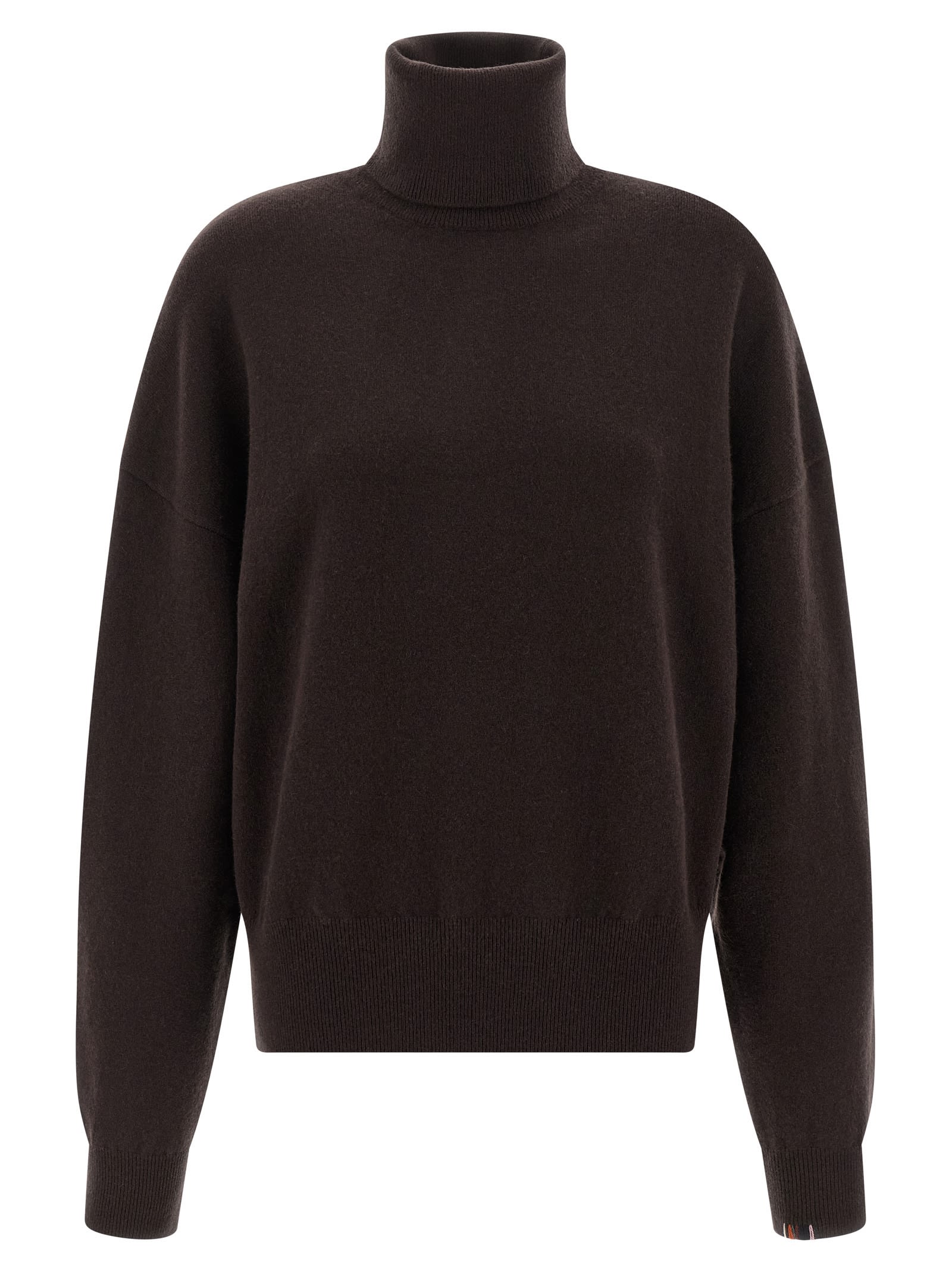 Extreme Cashmere 'n°204 Jill' Turtleneck Sweater In Brown
