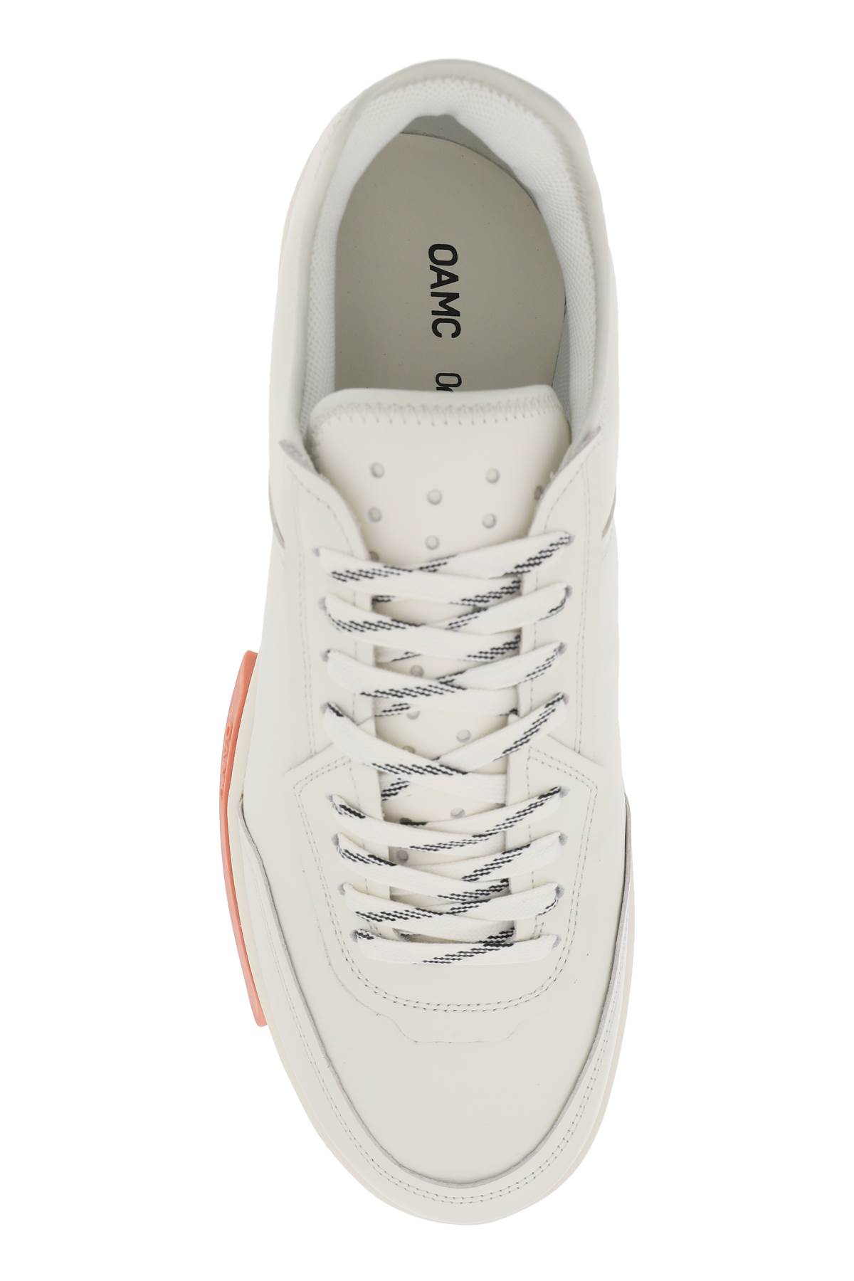 Shop Oamc Cosmos Cupsole Sneakers In White