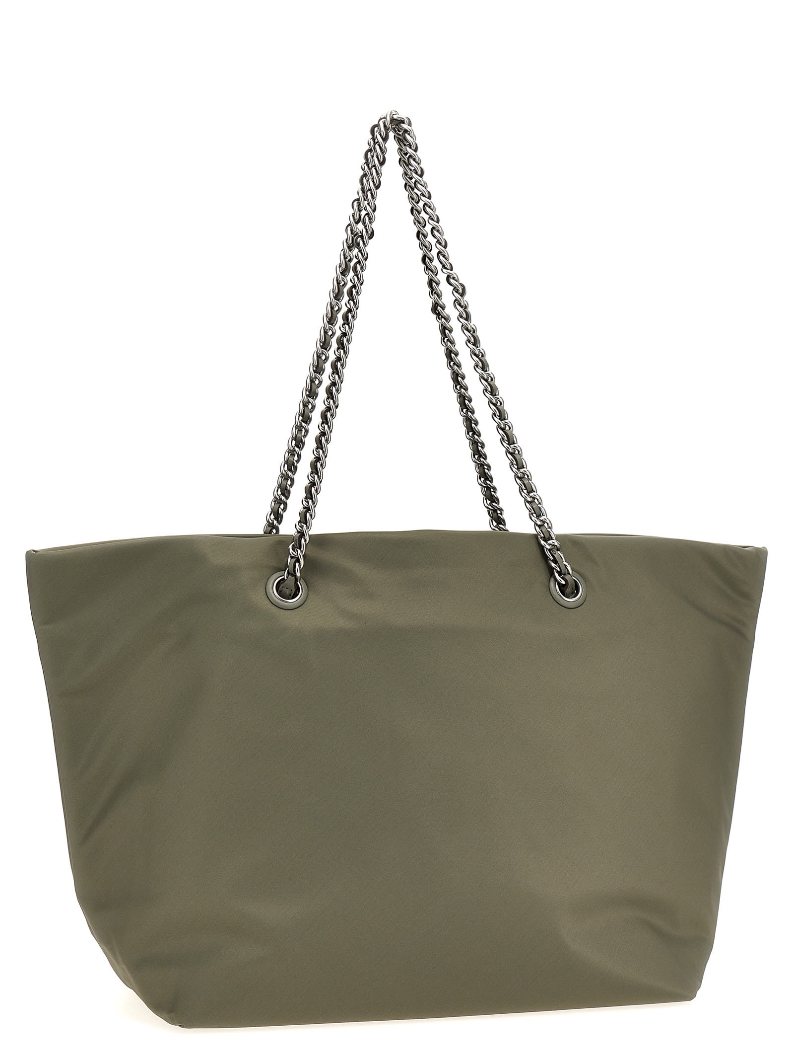 トートバッグ TORY BURCH 'Ella Chain' shopping bag Green Tory Burch Ella Chain Shopping Bag In Green | ModeSens