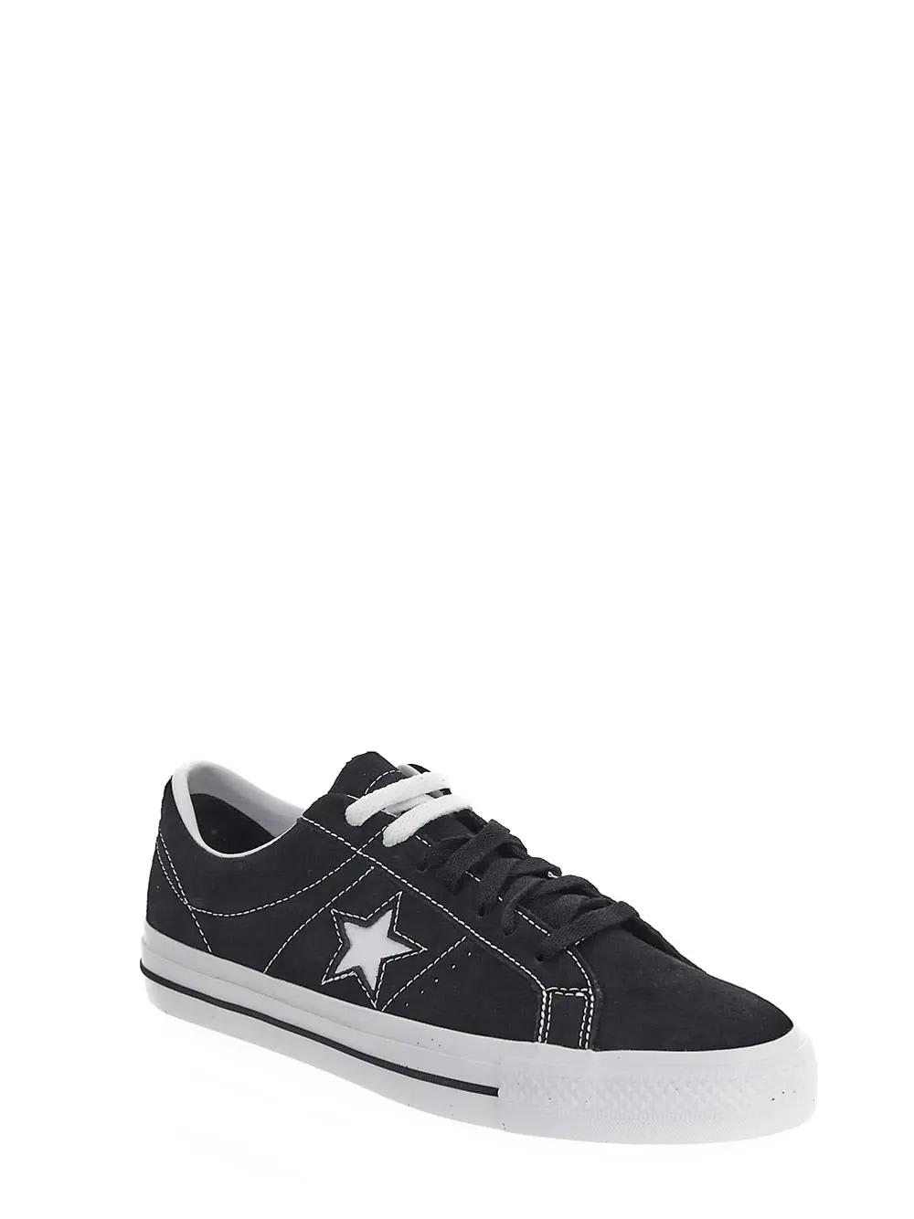 Shop Converse One Star Pro Sneakers In Black