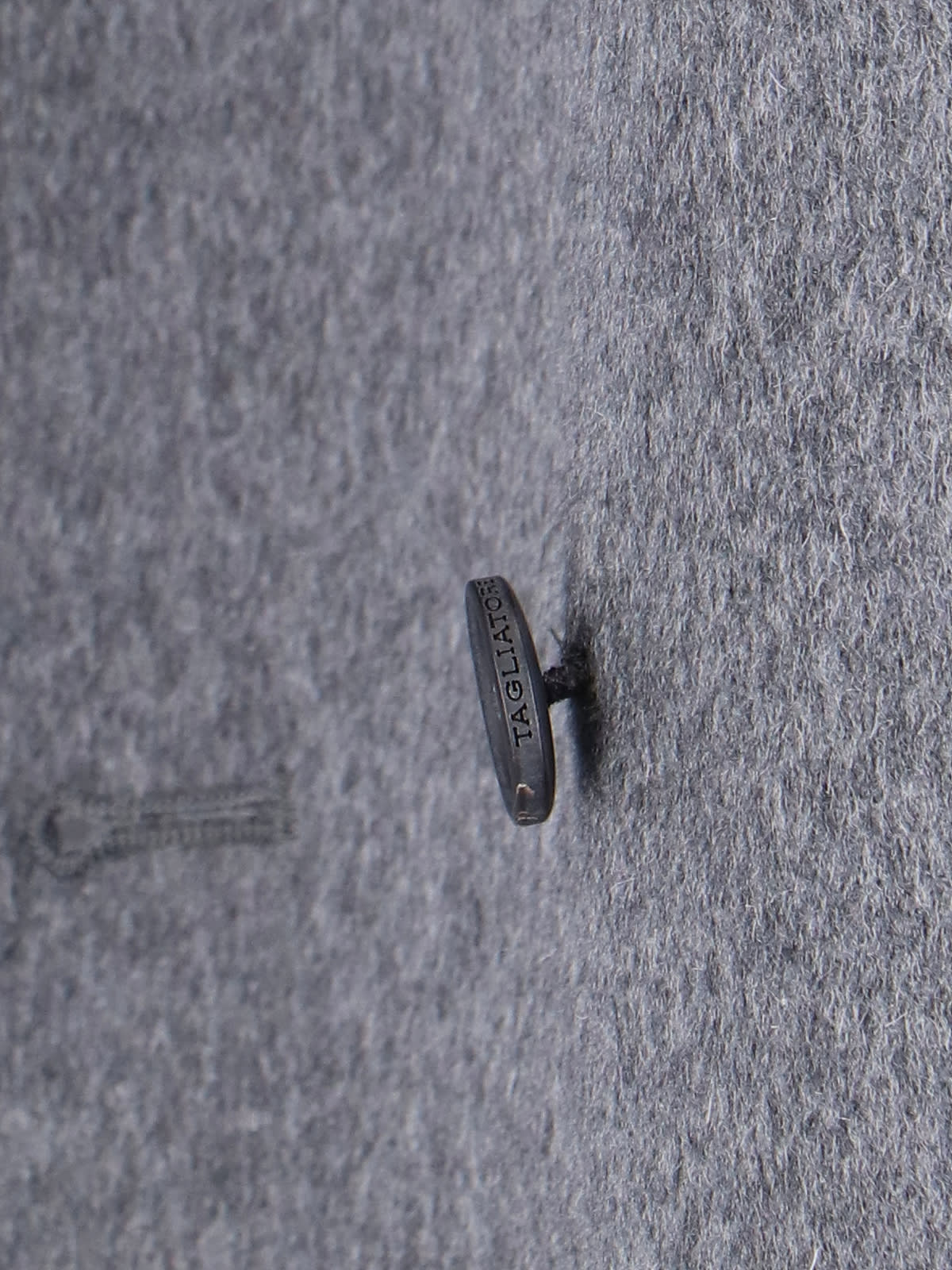 Tagliatore Cashmere Double Breasted Blazer In Gray