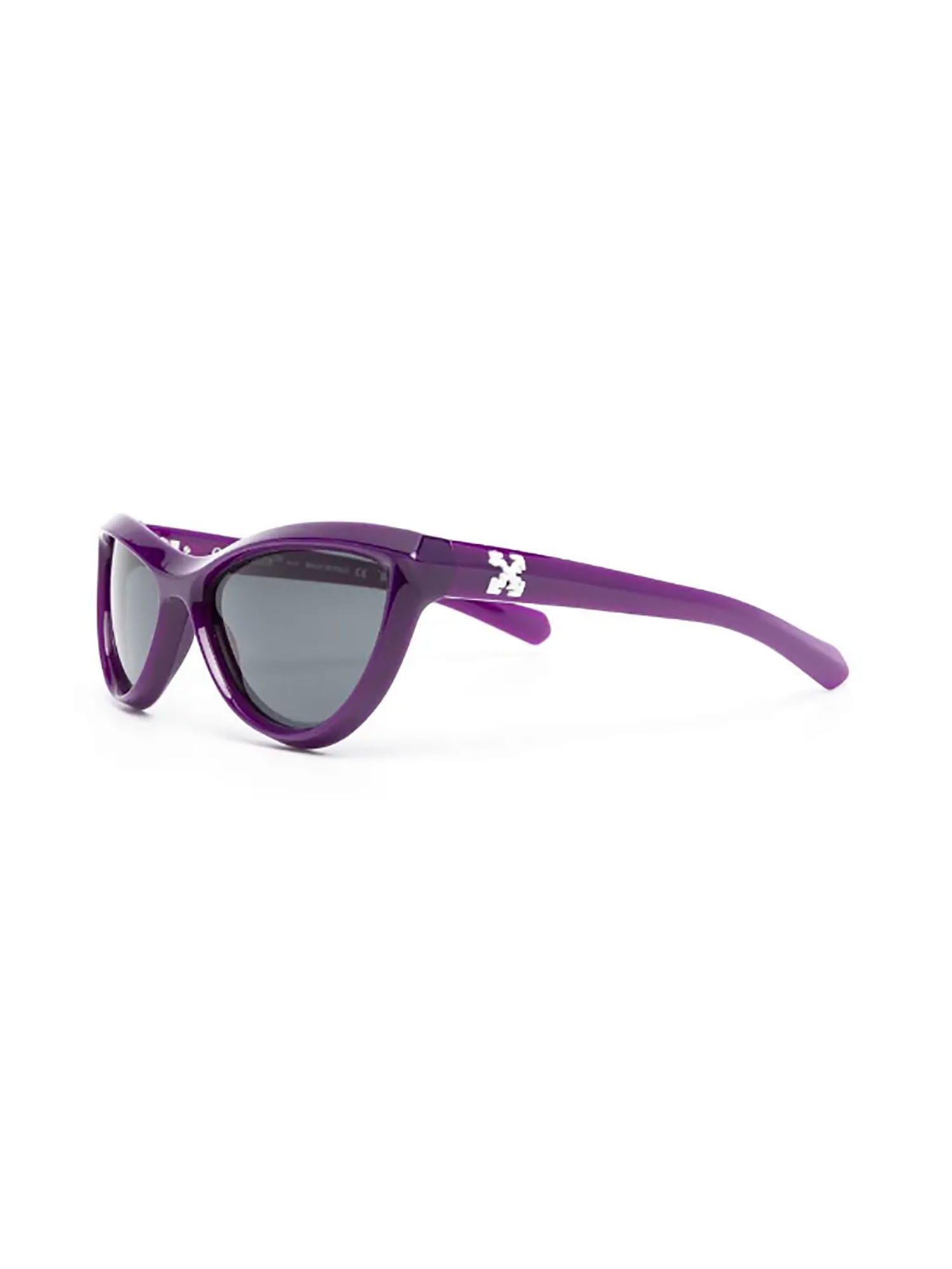 Shop Off-white Atlanta Sunglasses Sunglasses In Purple