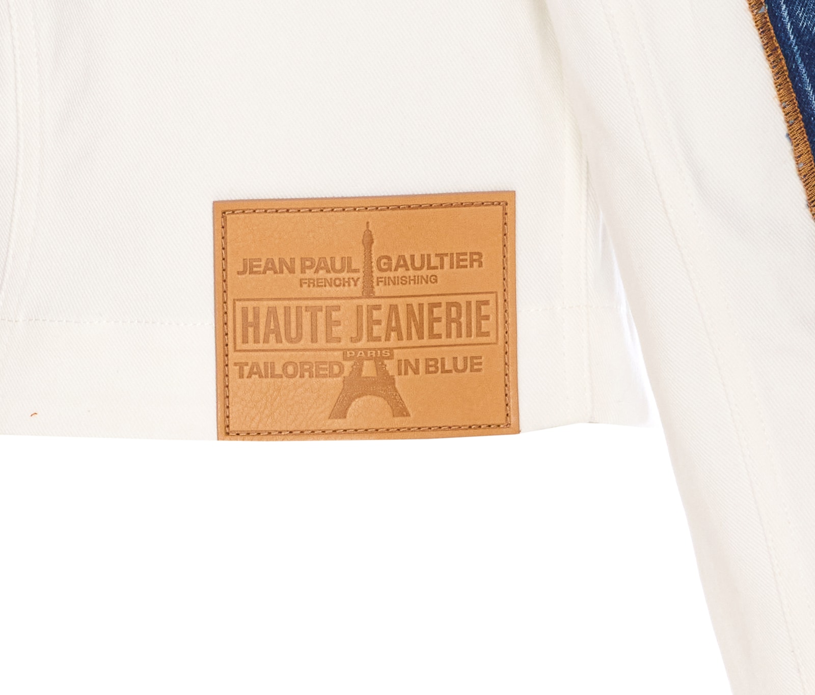 Jean Paul Gaultier Petit Grand Trompe Loeil Denim Jacket