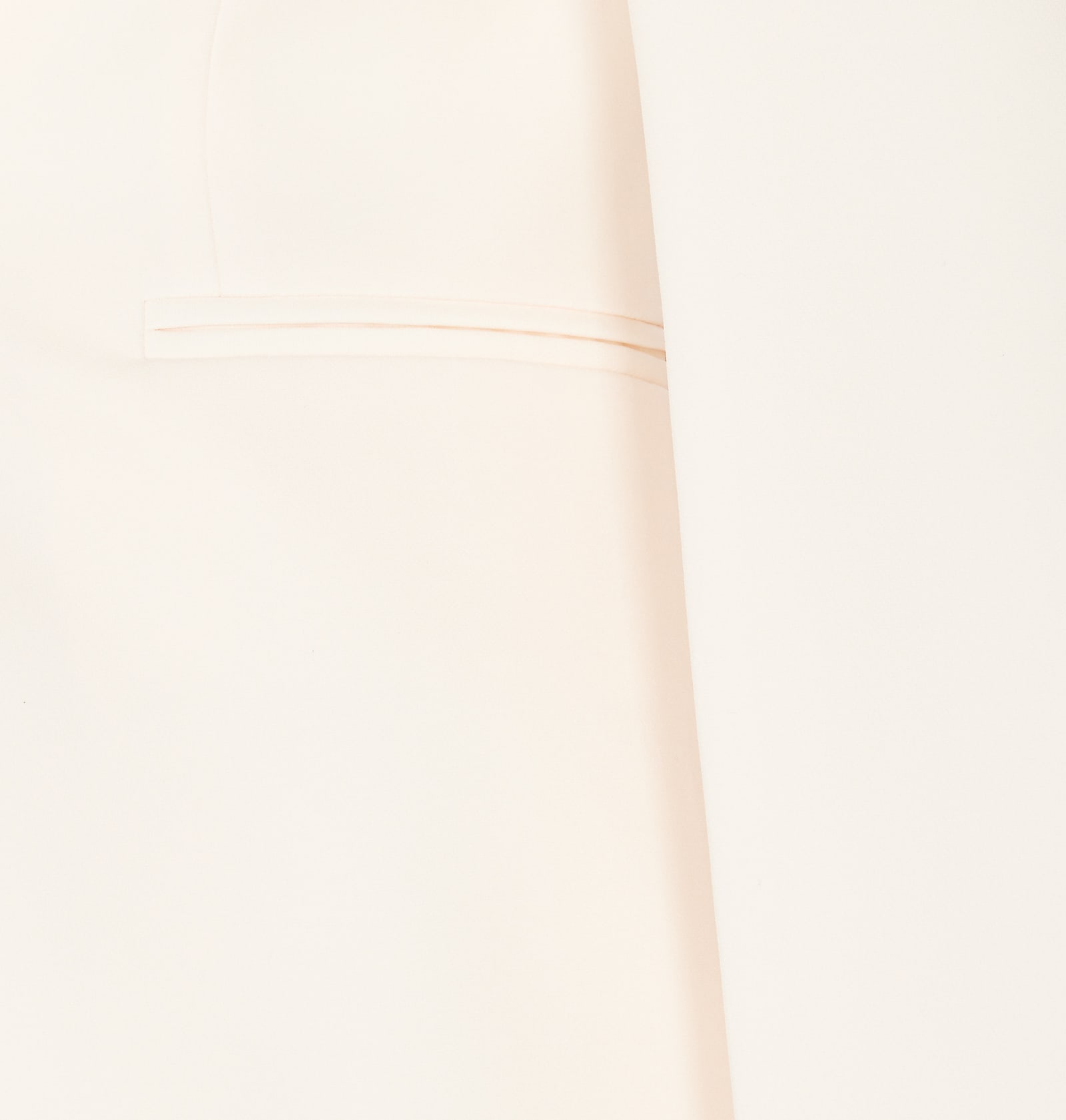 Shop Liu •jo Single Breasted Button Jacket In White Butter