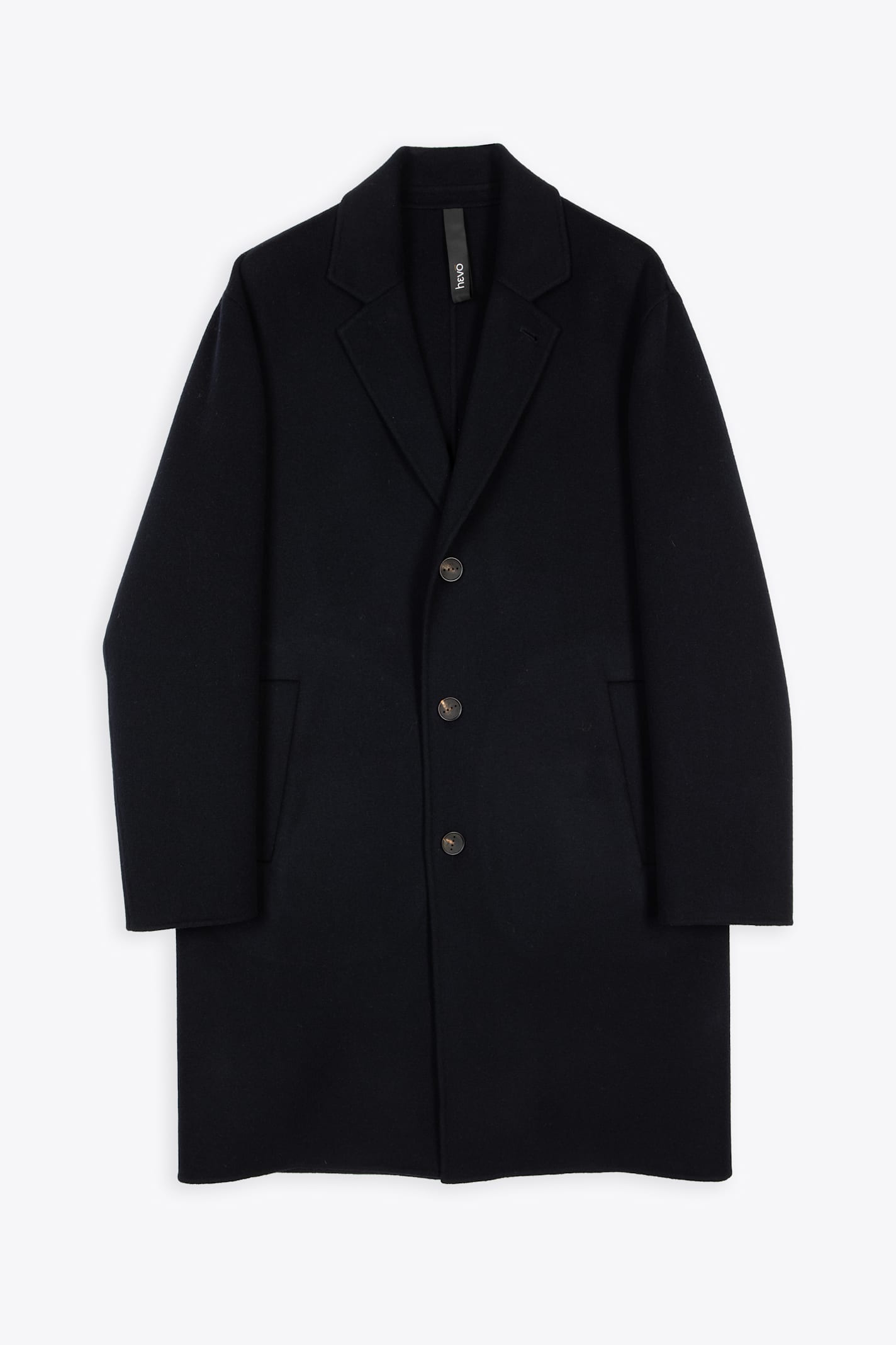 Coat Ink blue wool unlined coat - Coat