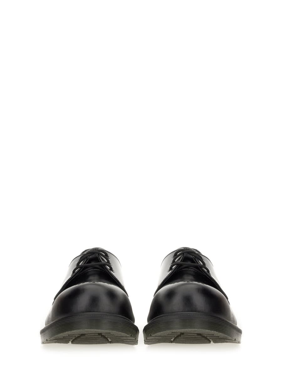 Shop Dr. Martens' Lace-up 1491 Analine In Black