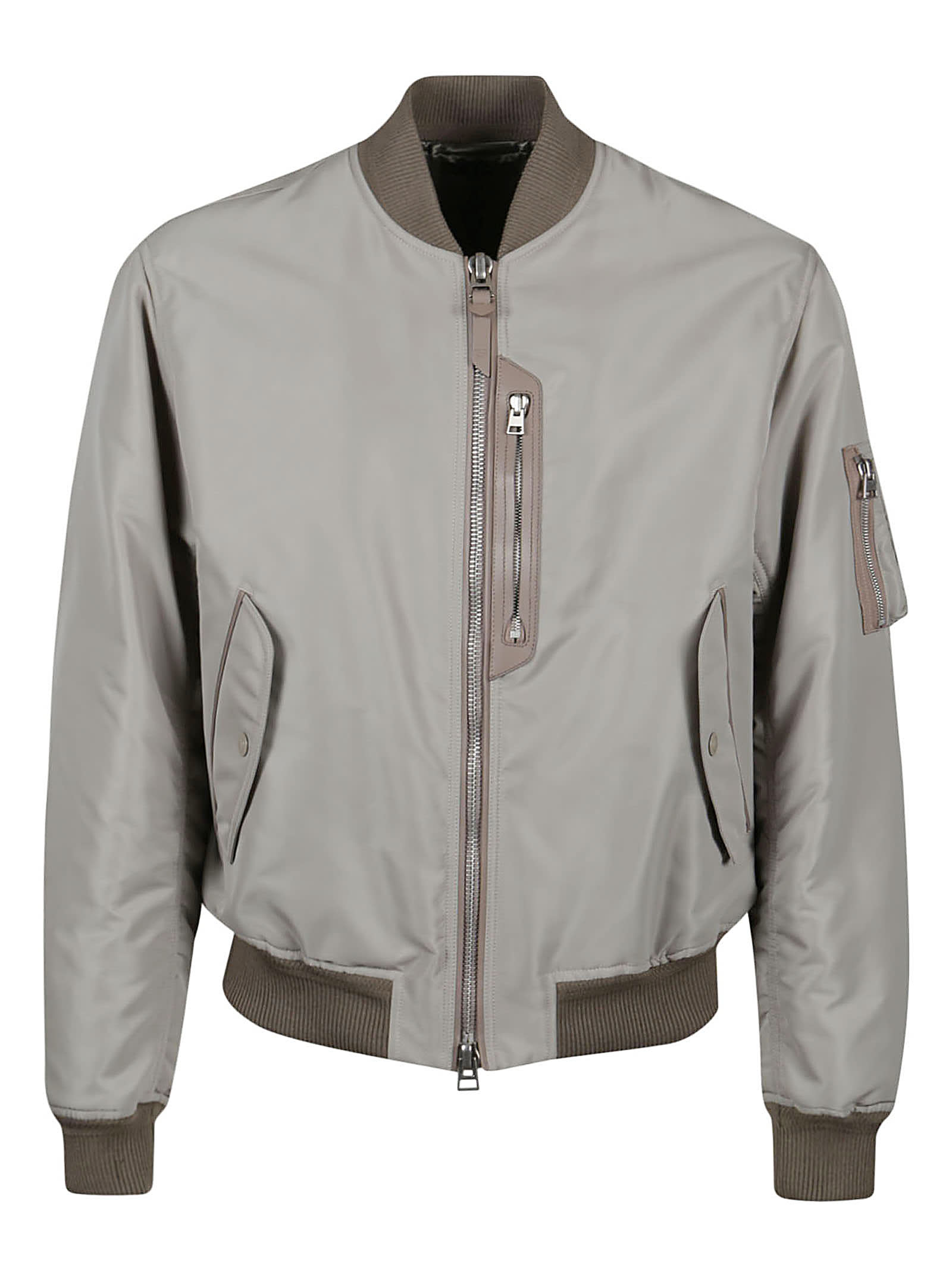 TOM FORD COMPACT NYLON BOMBER JACKET