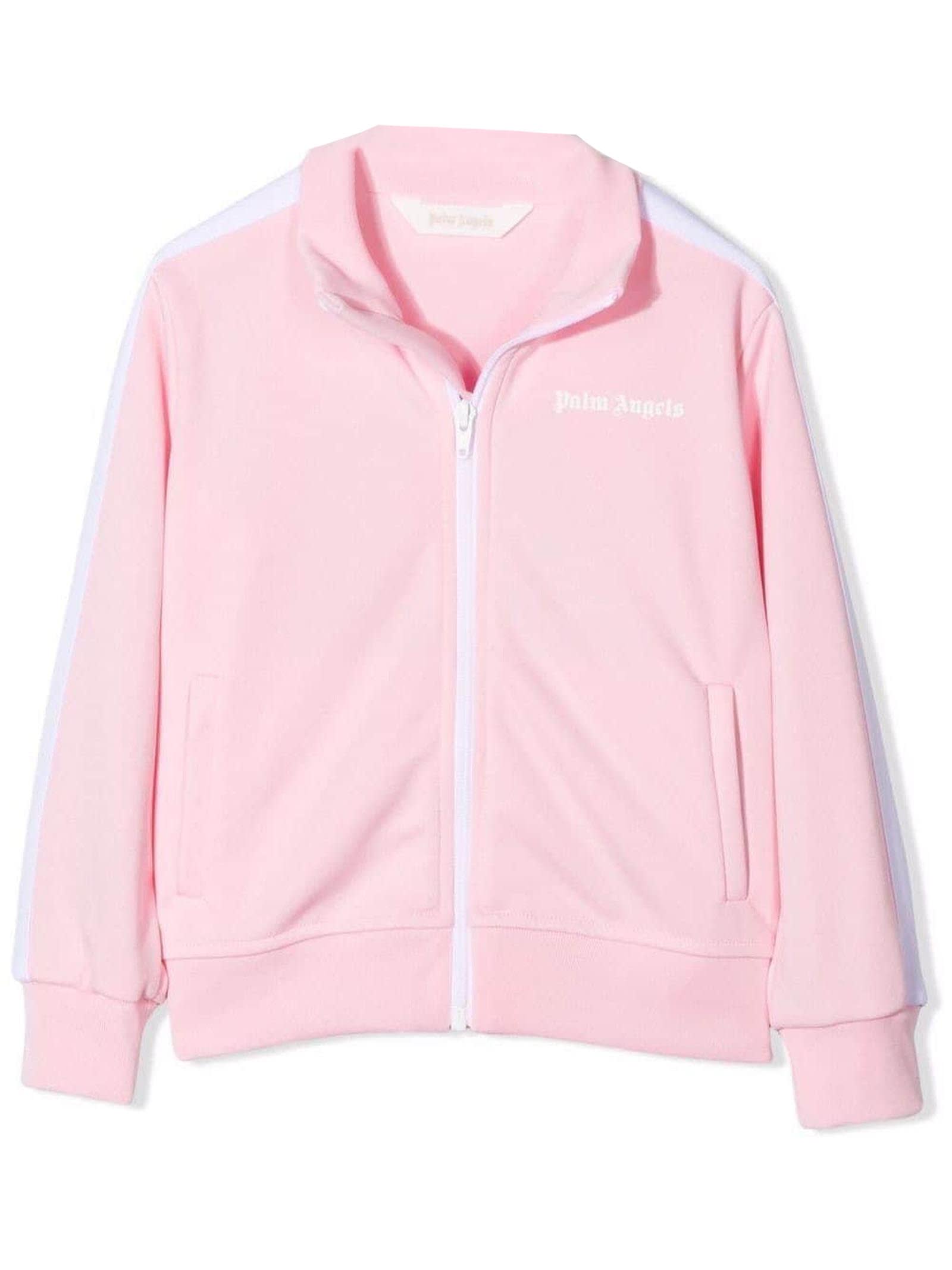 Palm Angels Pink Cotton Sweatshirt
