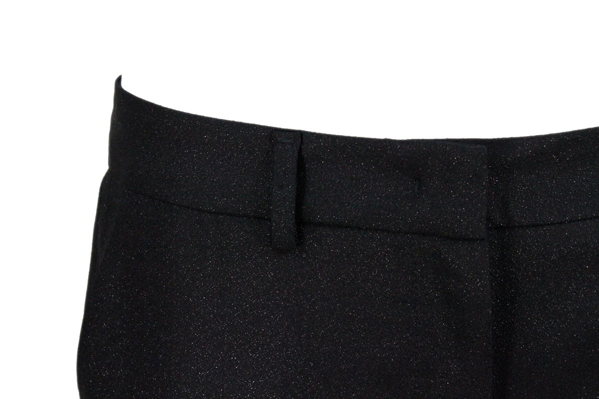 Fabiana Filippi Relaxed-fit Linen Trousers With Elastic Waistband In Black