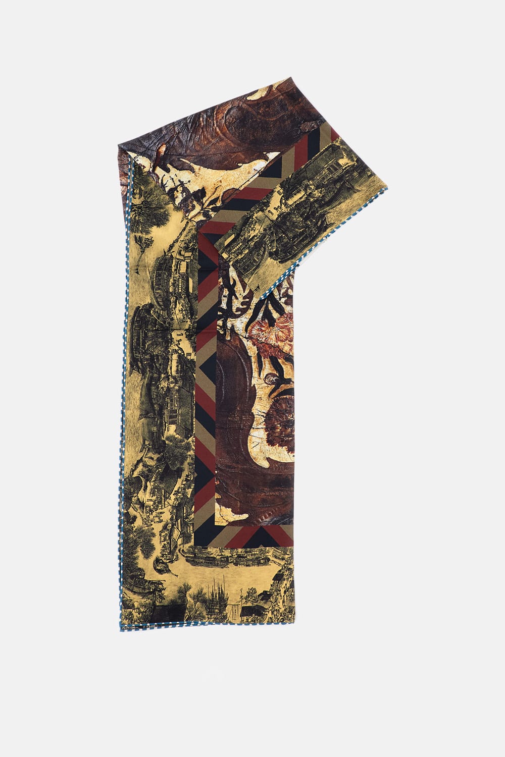 Pierre-louis Mascia Scarf In Brown