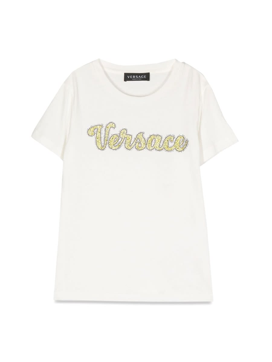 Versace Mc T-shirt In White