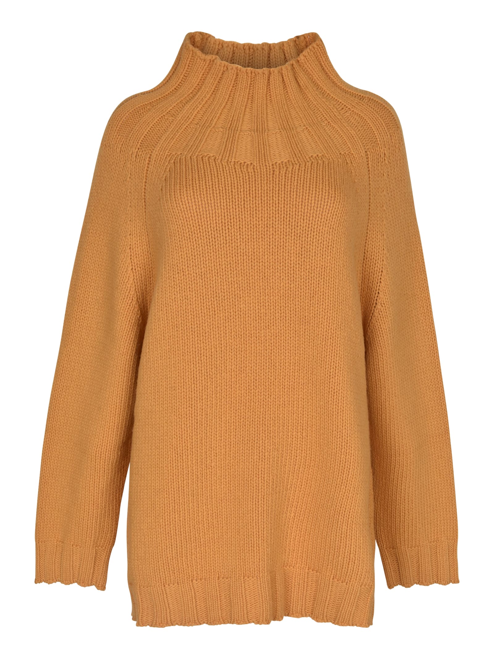 Aspesi High-neck Oversized Plain Sweater