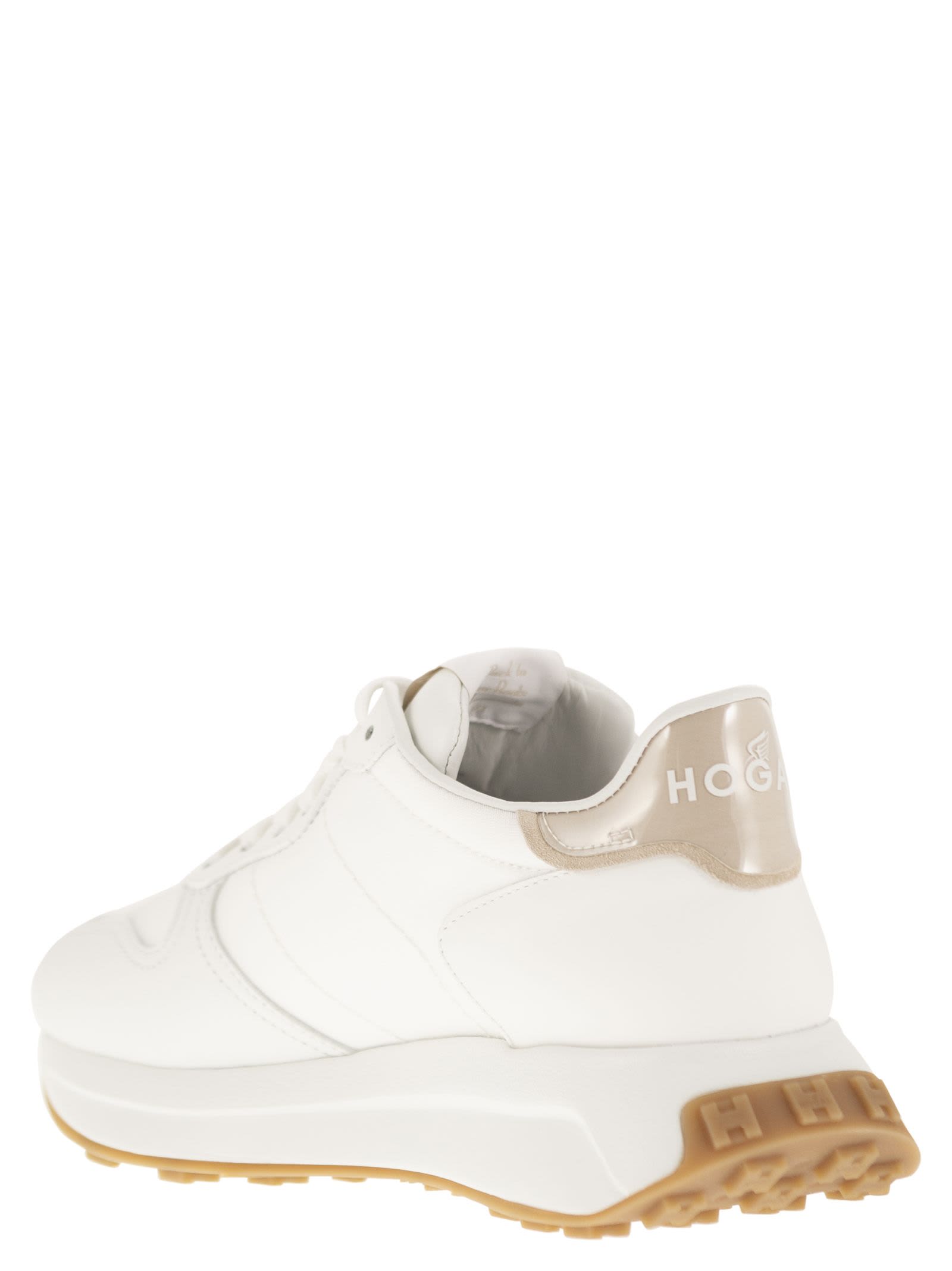 Shop Hogan H641 - Sneakers In White