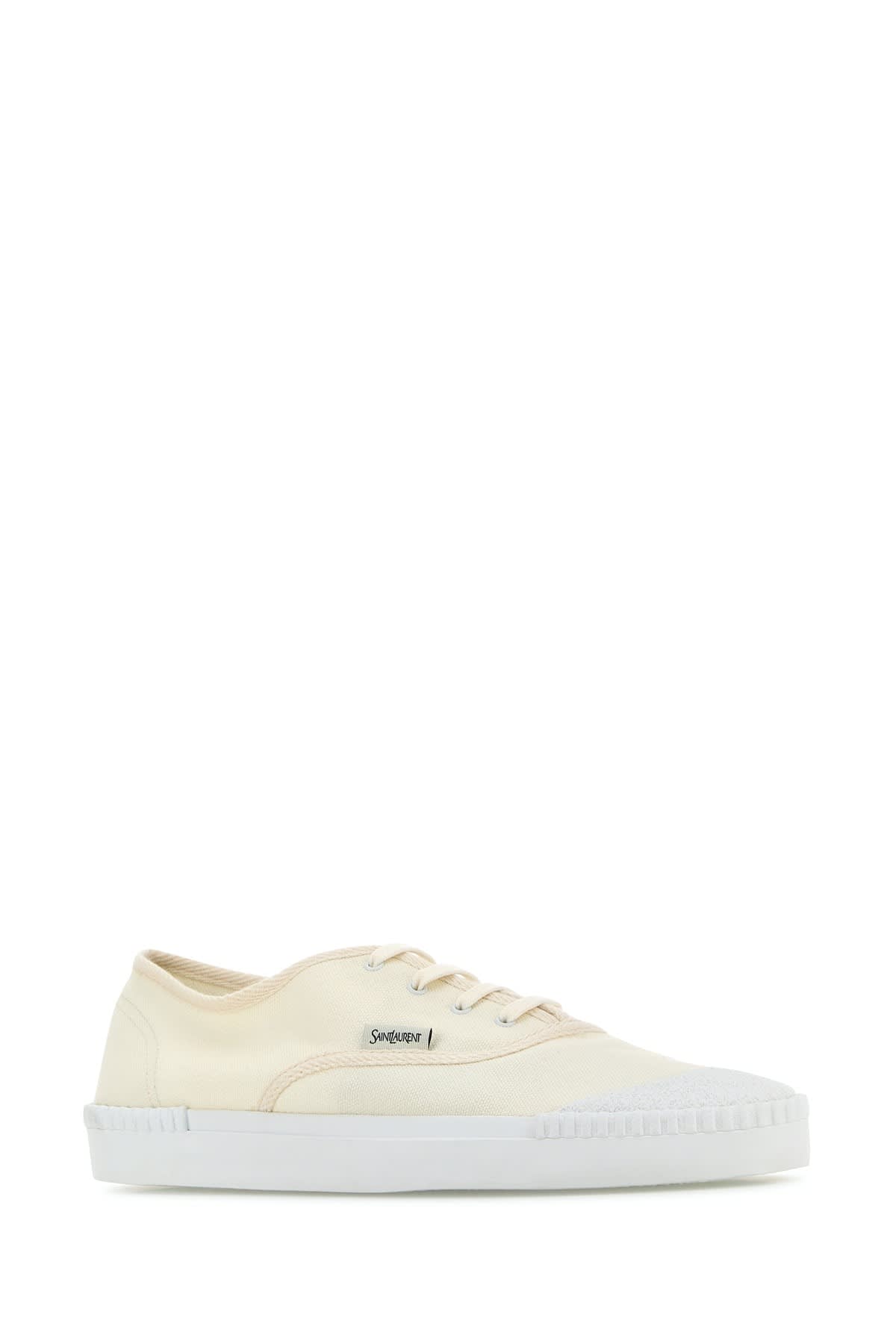 Shop Saint Laurent Wes 05 Sneaker In Milk