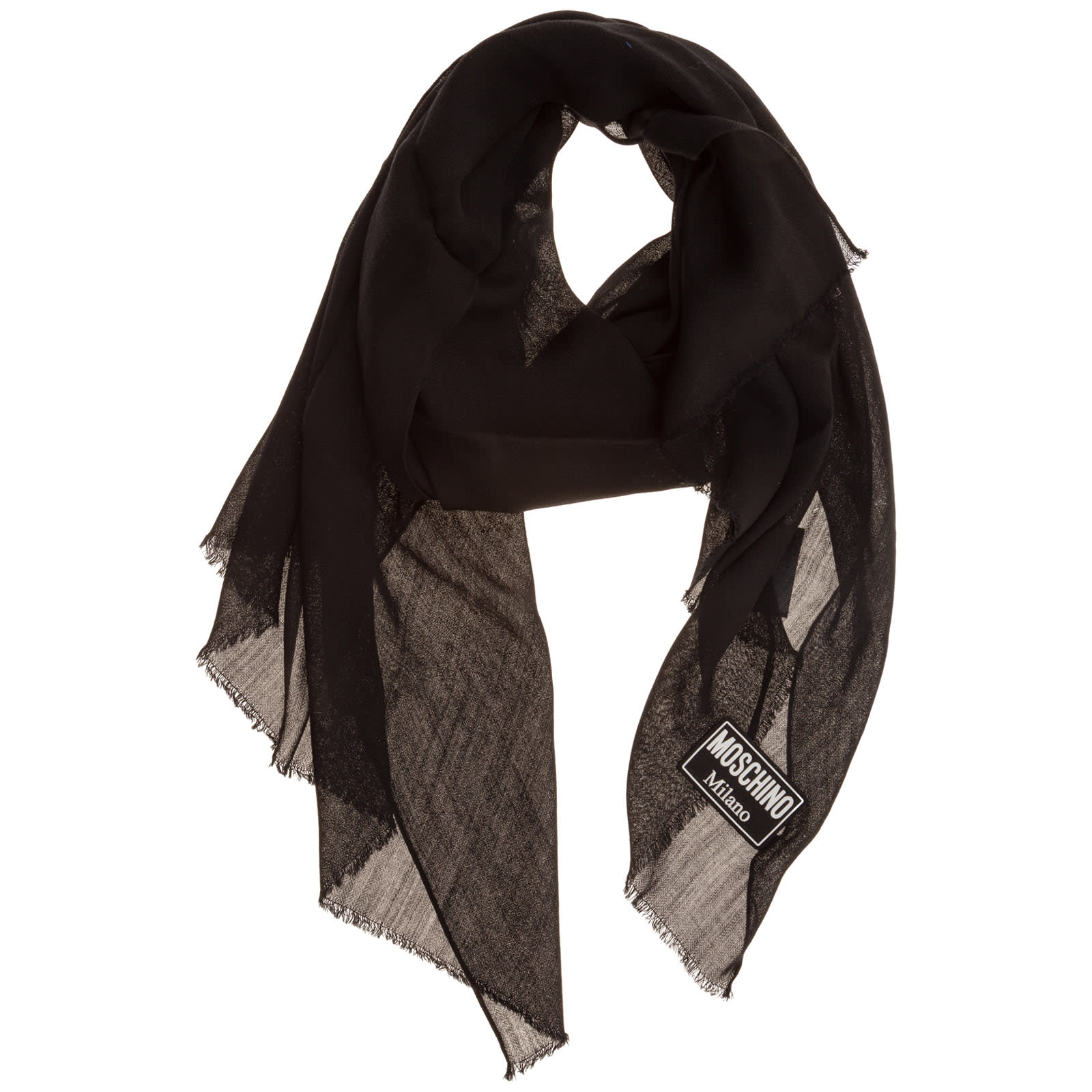 MOSCHINO MARVIN WOOL SCARF,M546850165001