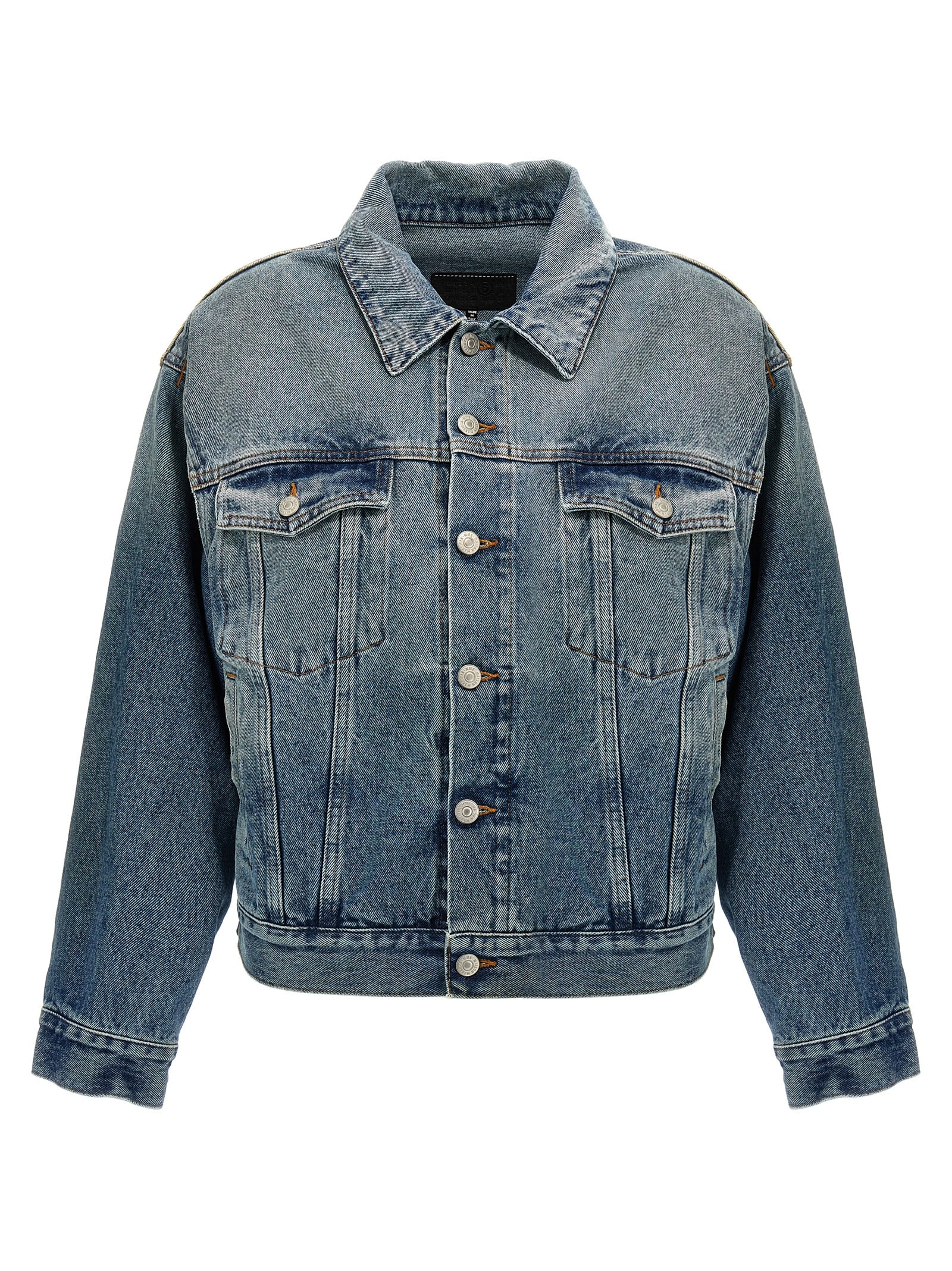 Cut-out Denim Jacket